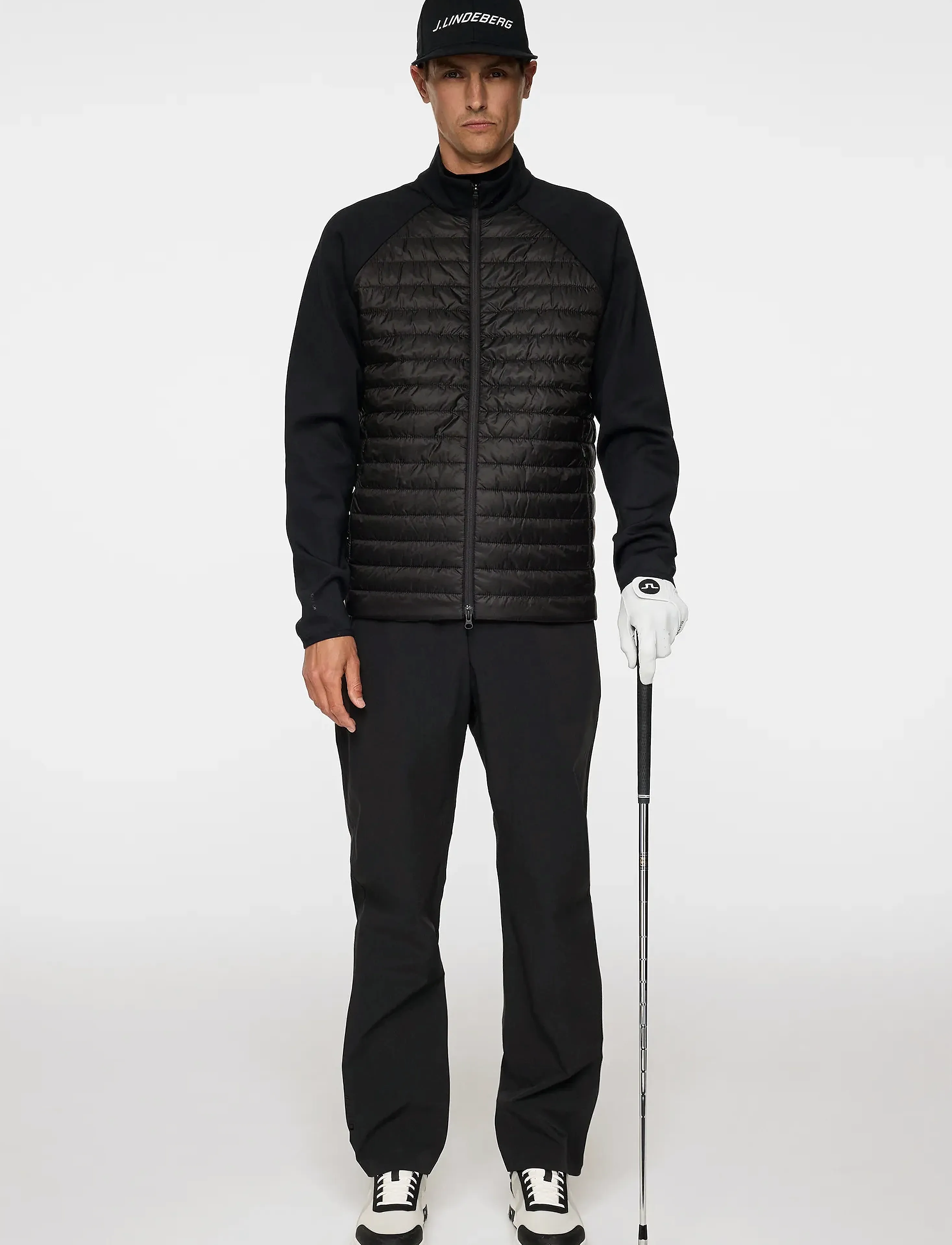 J. Lindeberg - Hayden Quilt Hybrid Jacket - black - 4