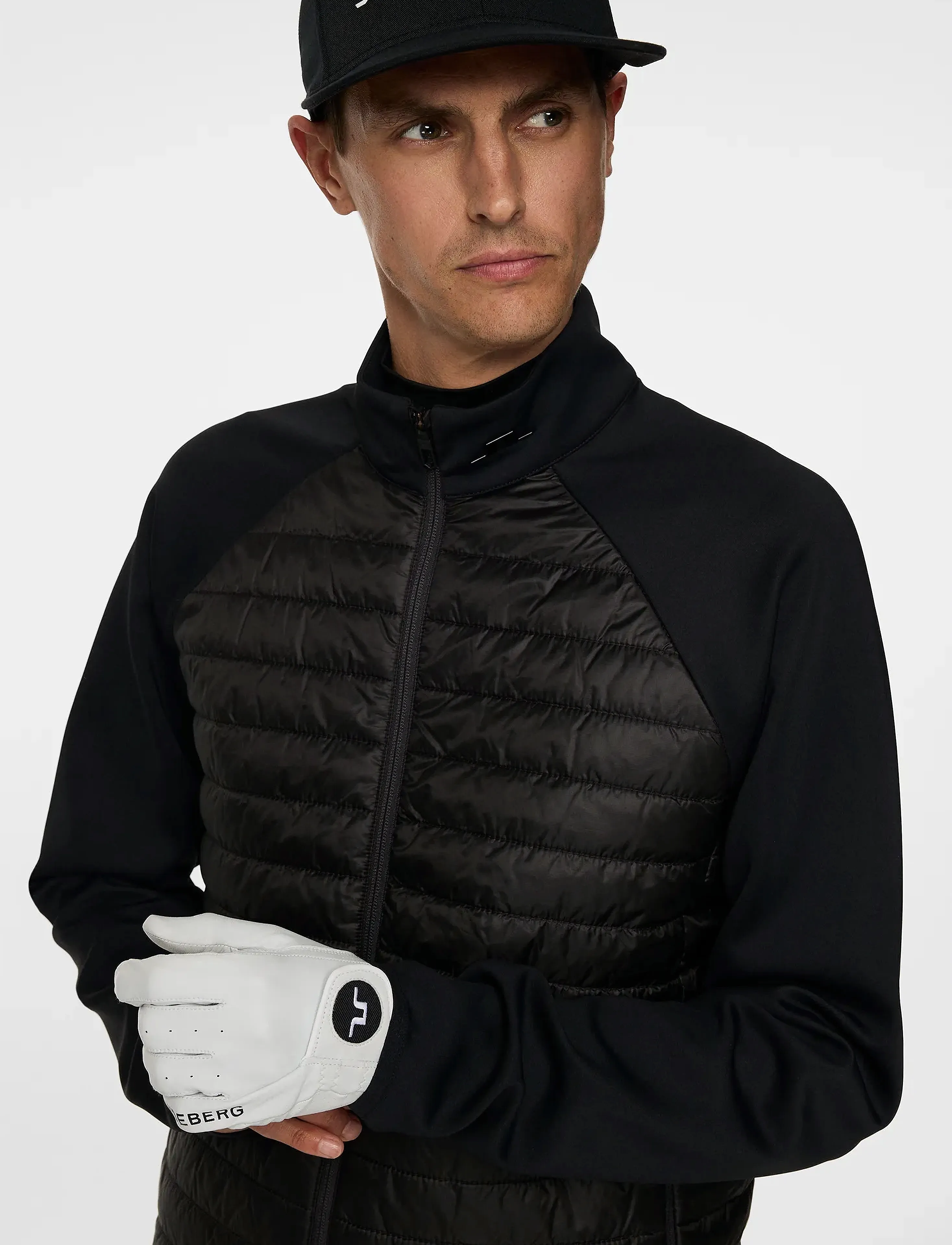 J. Lindeberg - Hayden Quilt Hybrid Jacket - black - 5