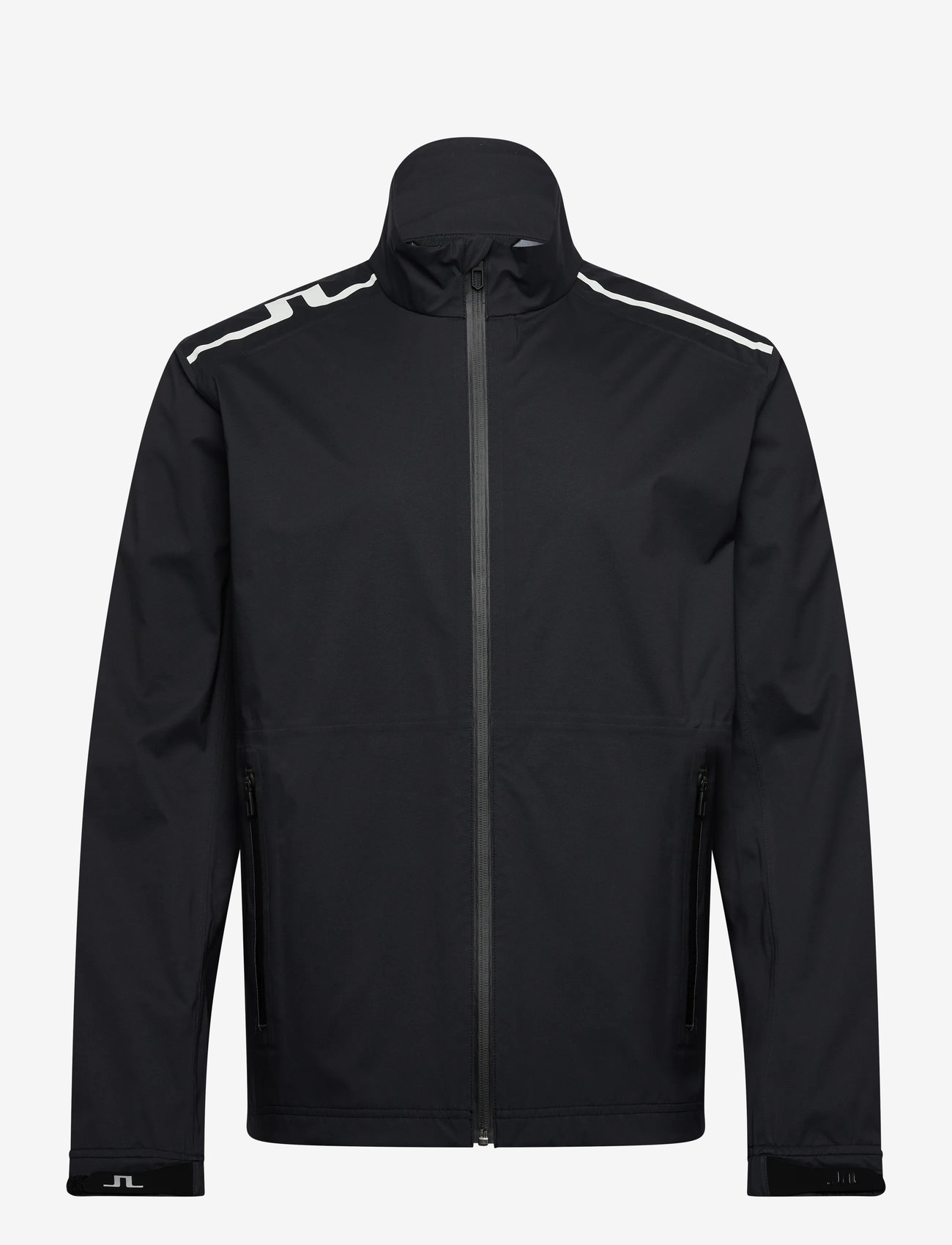 J. Lindeberg - Shay Rain Jacket - golfjackor - black - 1