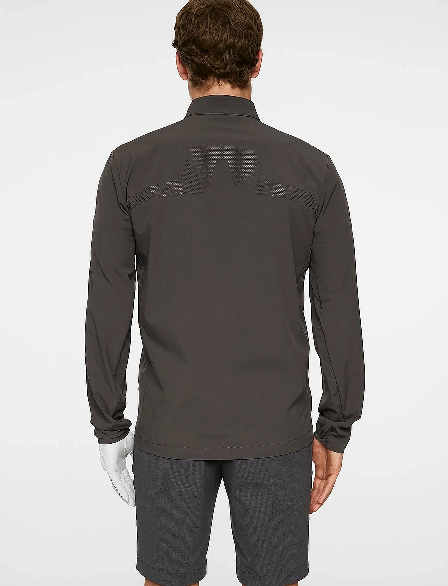 J. Lindeberg - KV Hybrid Golf Jacket - asphalt - 3