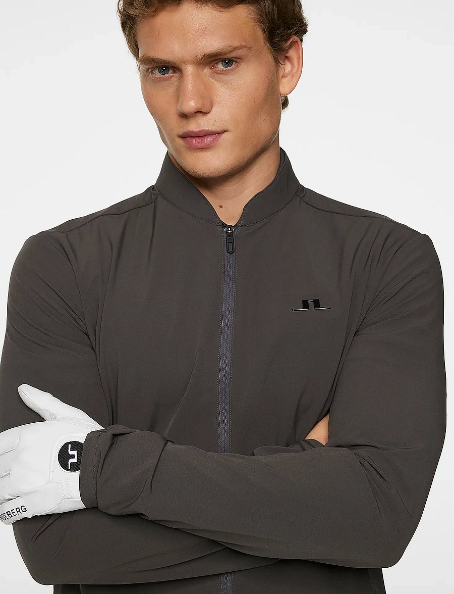 J. Lindeberg - KV Hybrid Golf Jacket - asphalt - 5
