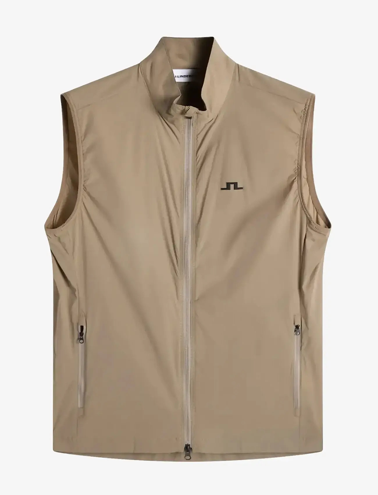 J. Lindeberg - Ash Light Packable Vest - vestid - brindle - 1