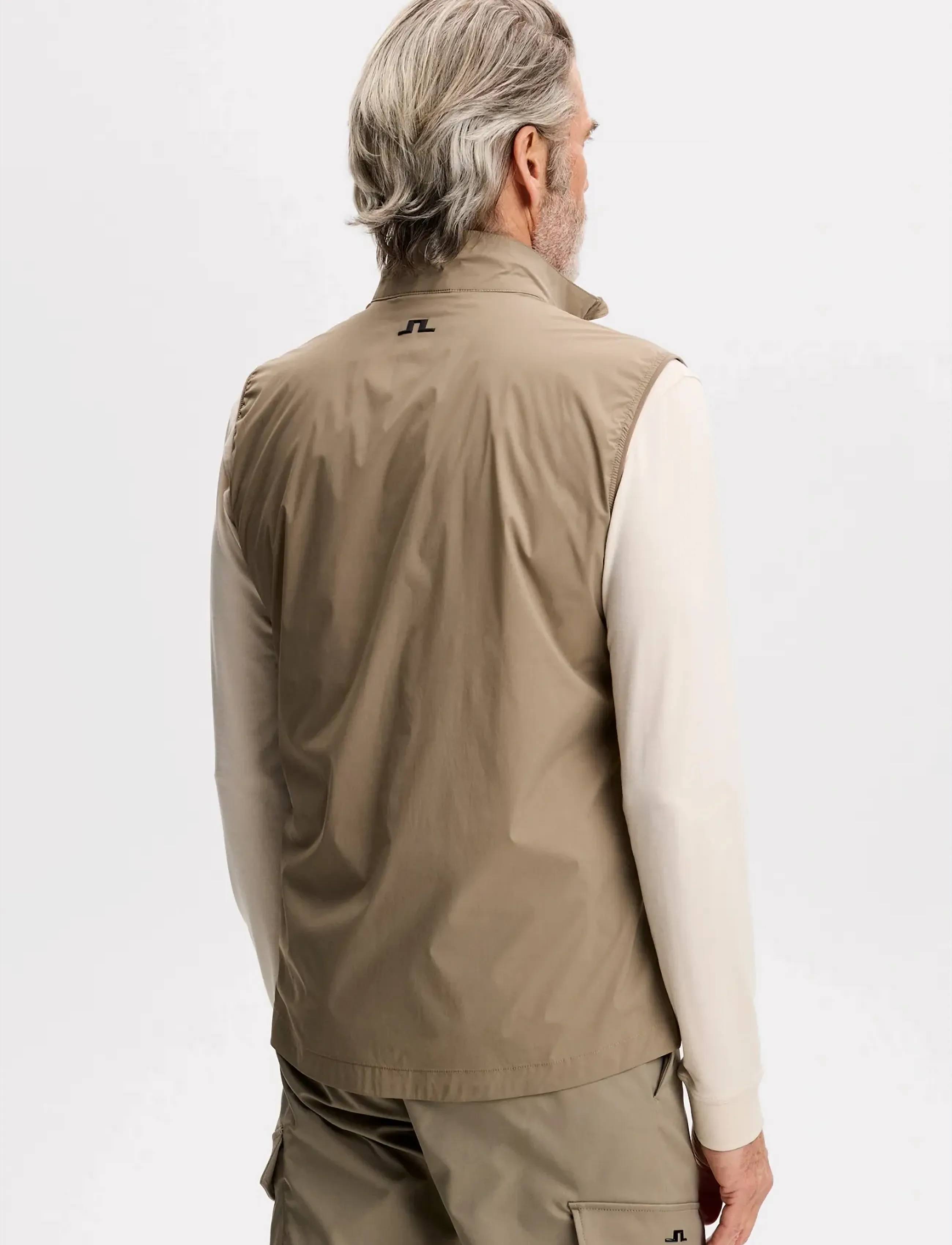 J. Lindeberg - Ash Light Packable Vest - vests - brindle - 2