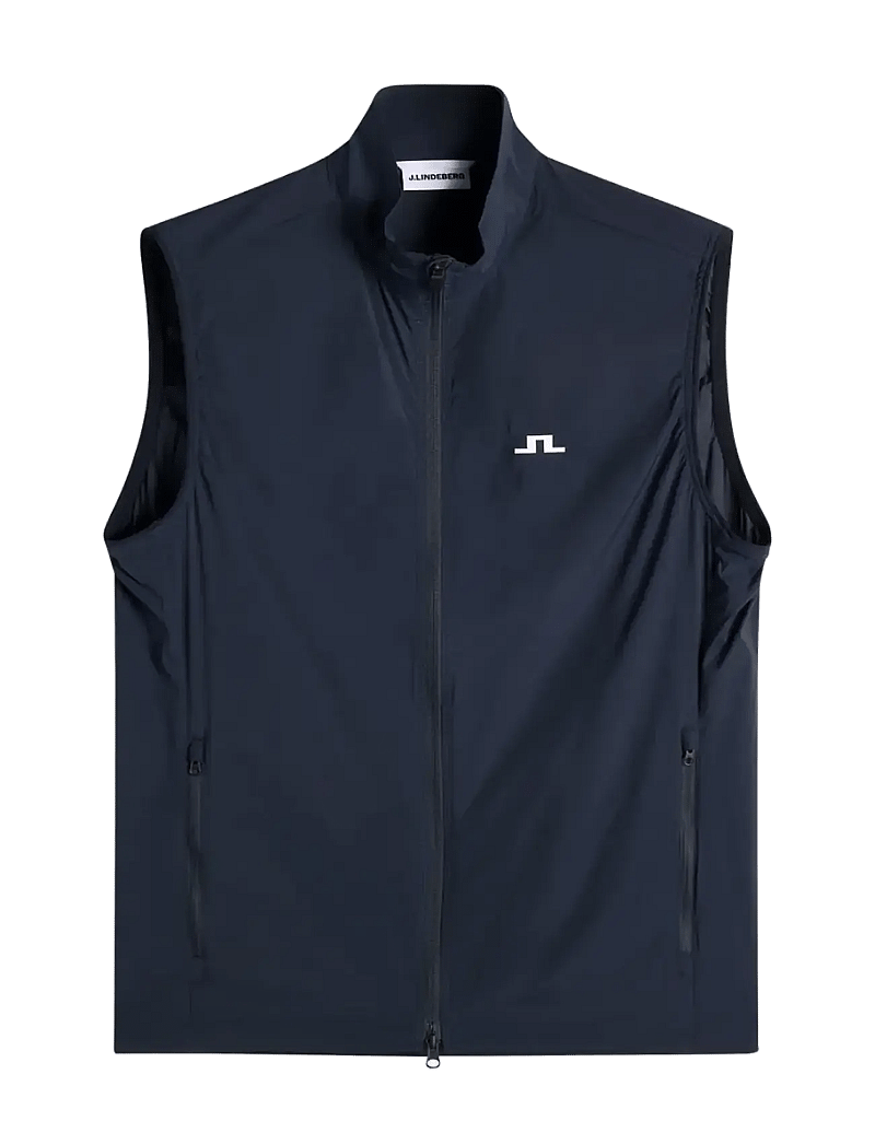 J. Lindeberg - Ash Light Packable Vest - västar - jl navy - 1