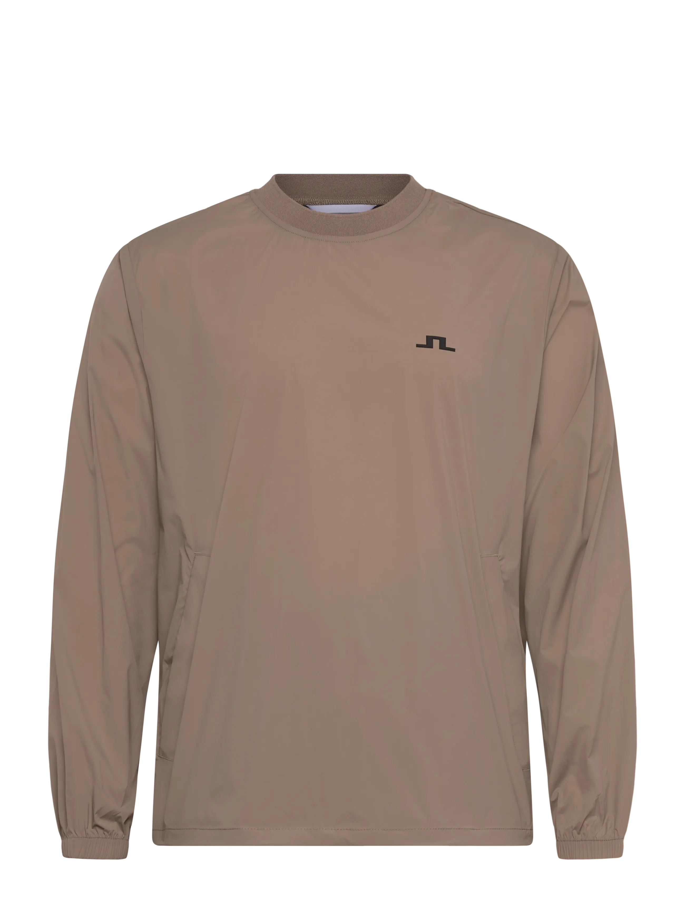 J. Lindeberg Ulf Crewneck Windbreaker - Kläder - BRINDLE / brown