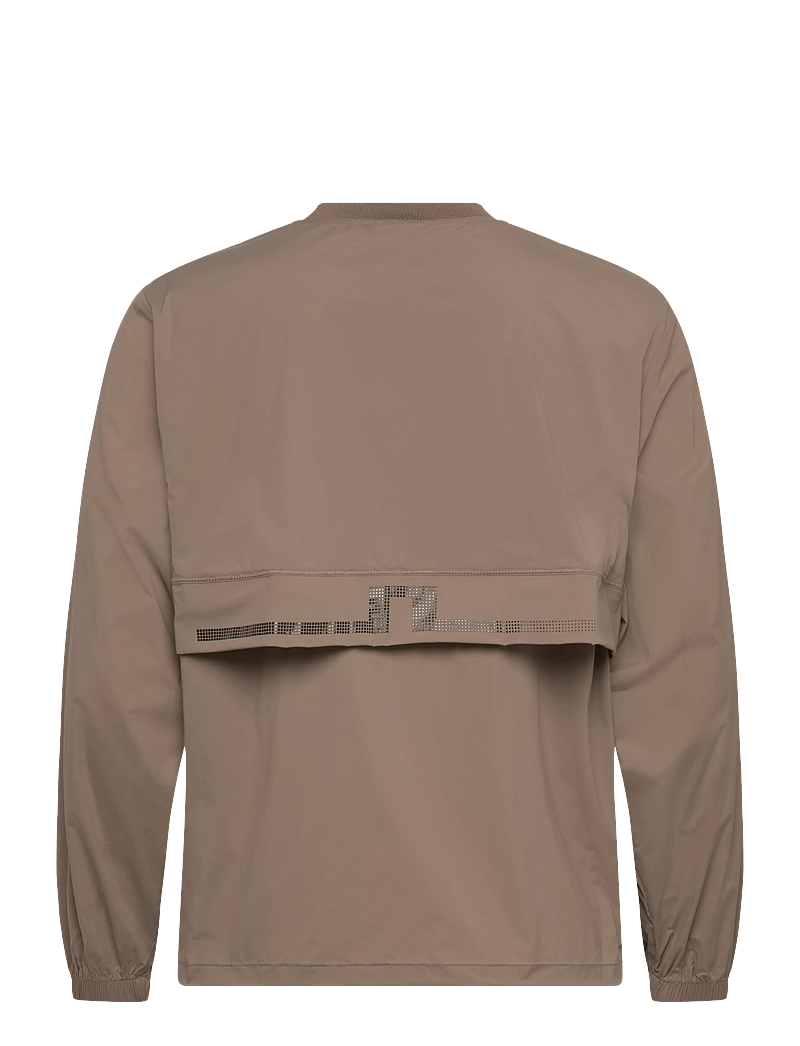 J. Lindeberg - Ulf Crewneck Windbreaker - fleece & mellanlager - brindle - 2
