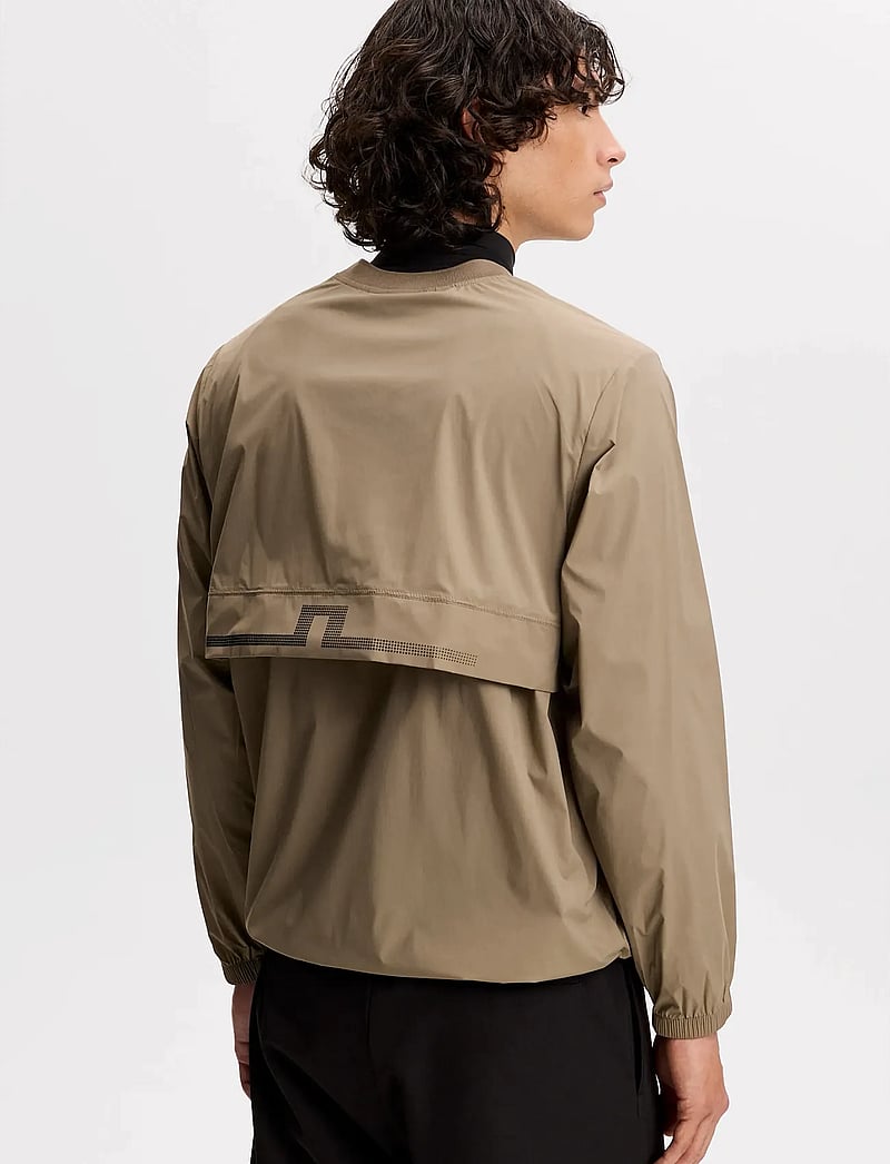 J. Lindeberg - Ulf Crewneck Windbreaker - fleece & mellanlager - brindle - 3