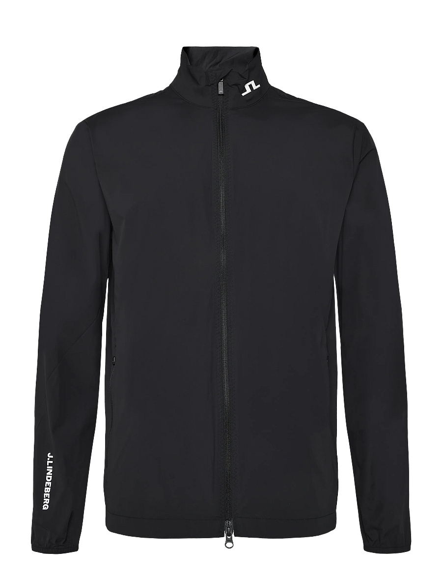 J. Lindeberg - TOUR TECH PACKABLE JACKET - golfjackor - black - 1