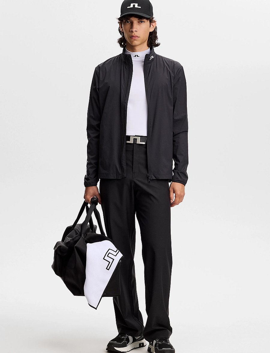J. Lindeberg - TOUR TECH PACKABLE JACKET - golfjackor - black - 4