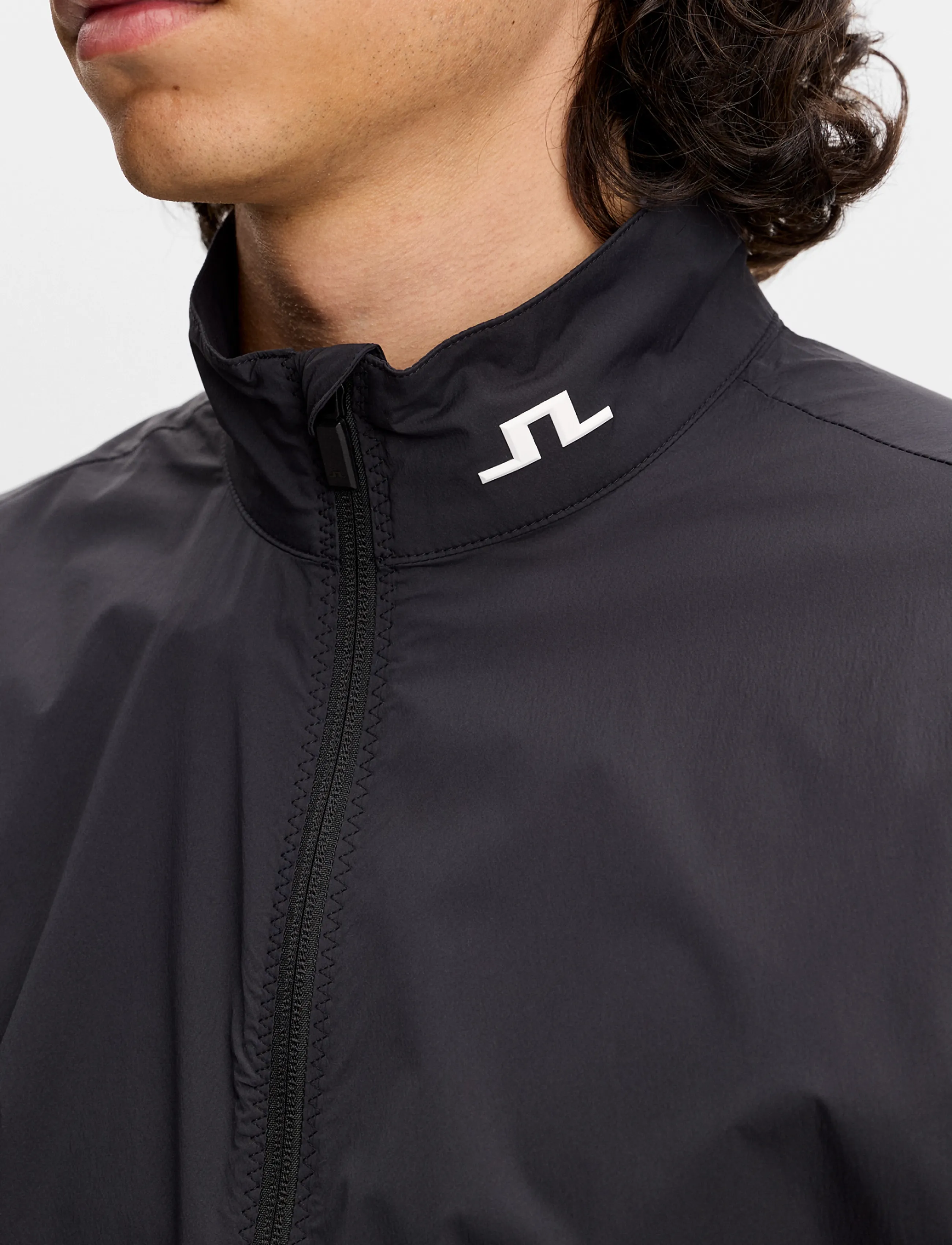 J. Lindeberg - TOUR TECH PACKABLE JACKET - golfjackor - black - 5