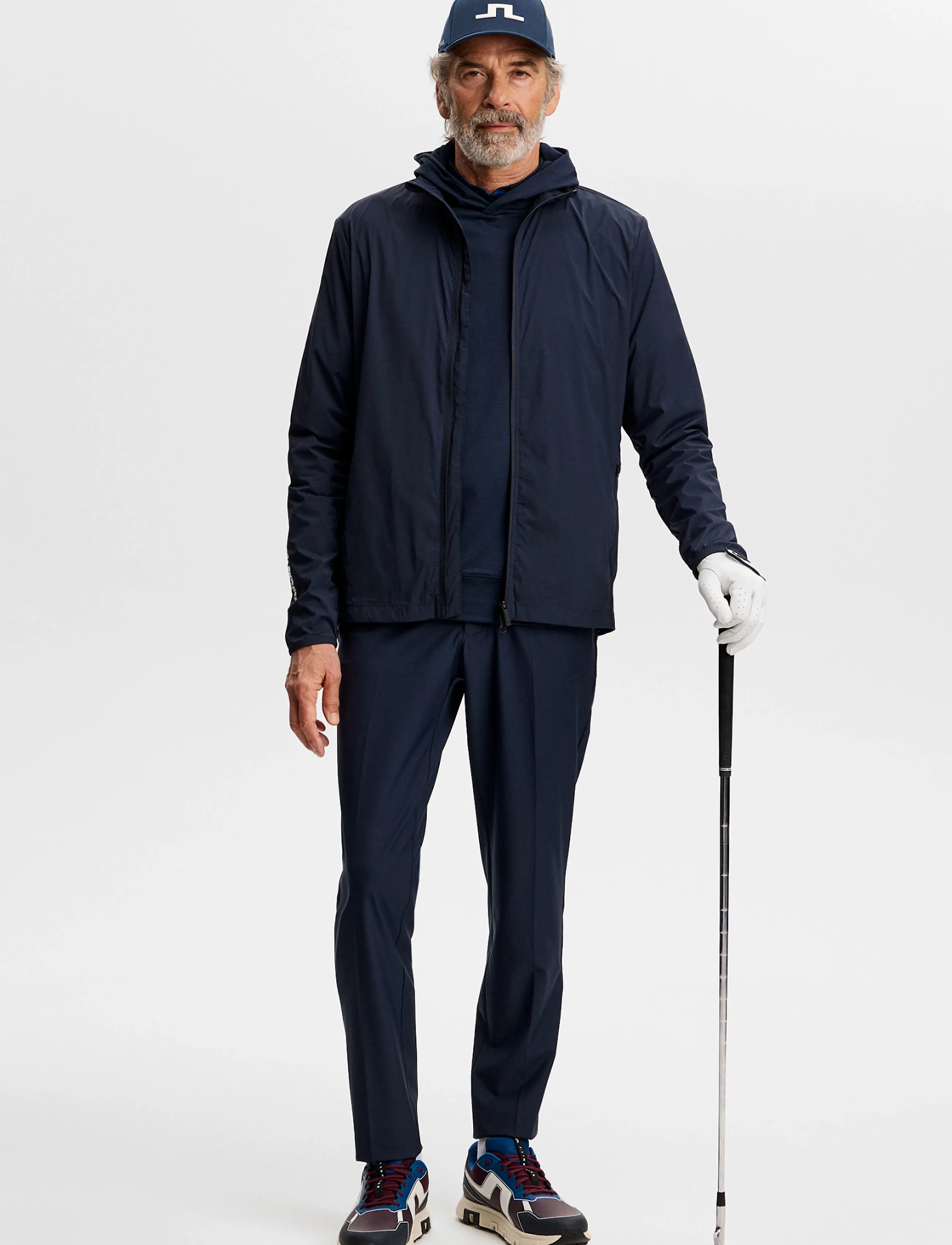 J. Lindeberg - TOUR TECH PACKABLE JACKET - golf-jacken - jl navy - 4