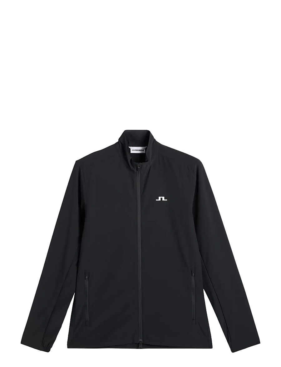 J. Lindeberg - BRIDGE HYBRID JACKET - golfjackor - black - 1
