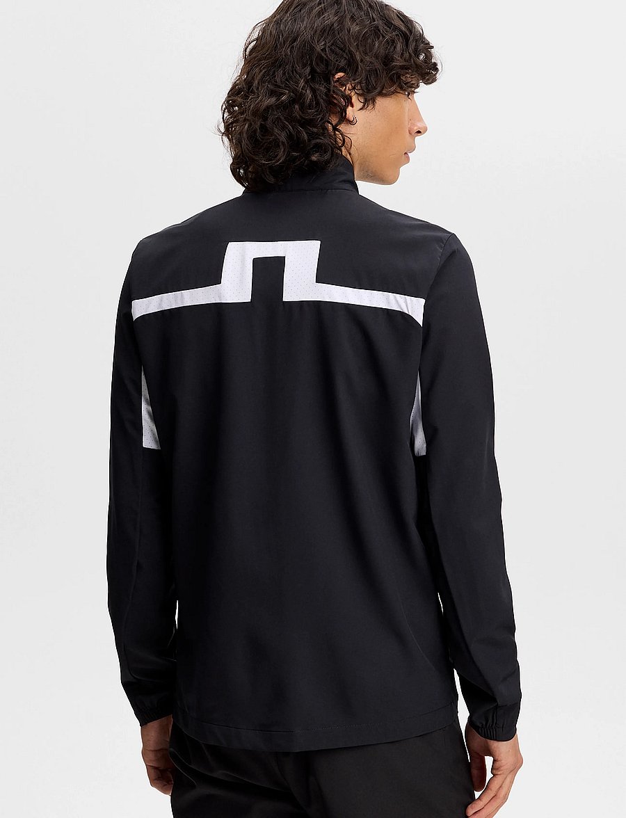 J. Lindeberg - BRIDGE HYBRID JACKET - golfjackor - black - 4