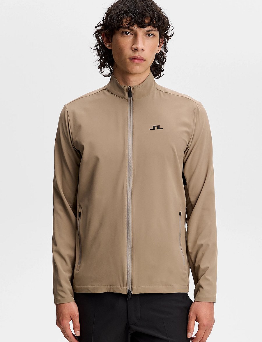 J. Lindeberg - BRIDGE HYBRID JACKET - golf-jacken - brindle - 0