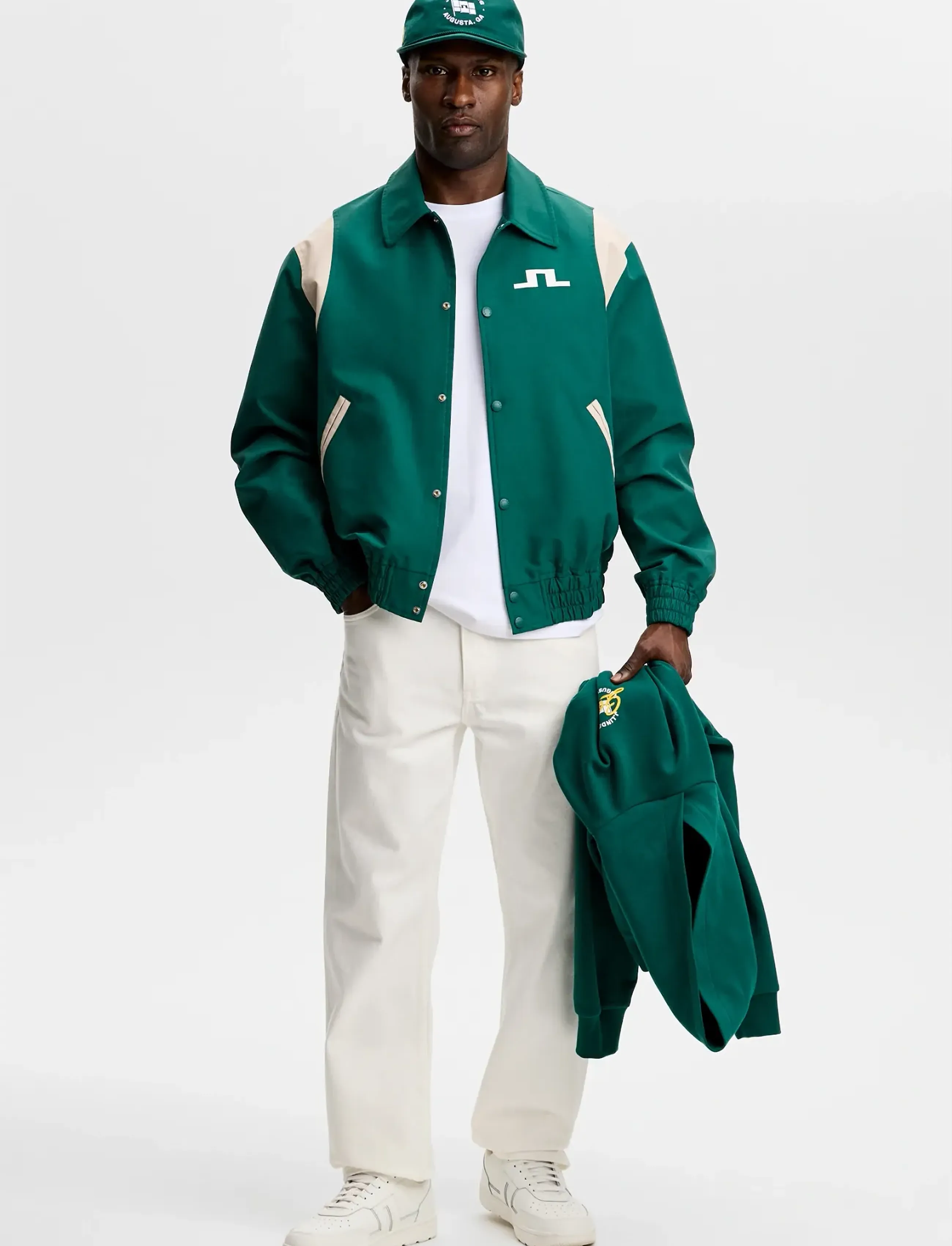 J. Lindeberg - Bridger Tour Jacket - háskólajakkar - forest biome - 3