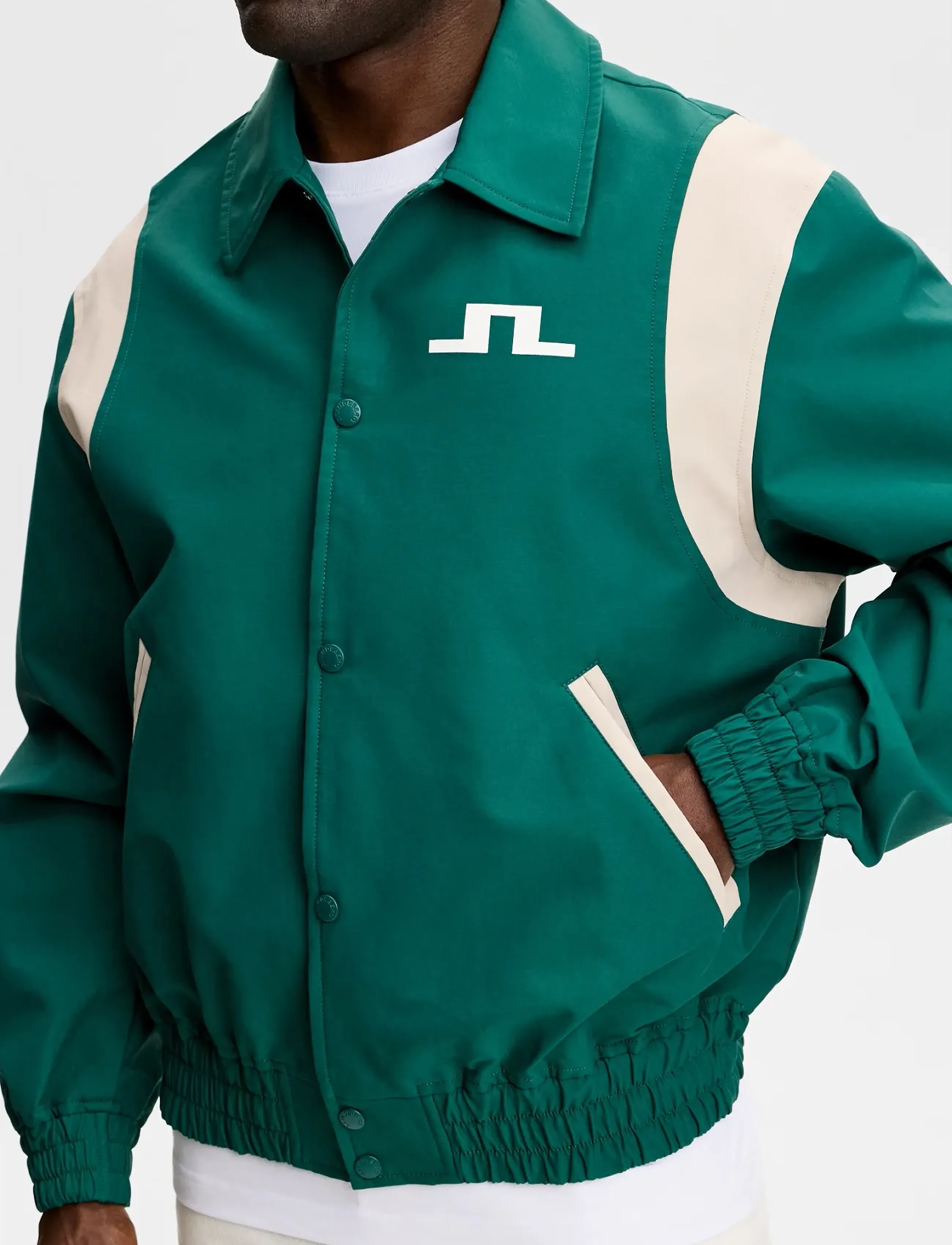 J. Lindeberg - Bridger Tour Jacket - háskólajakkar - forest biome - 4