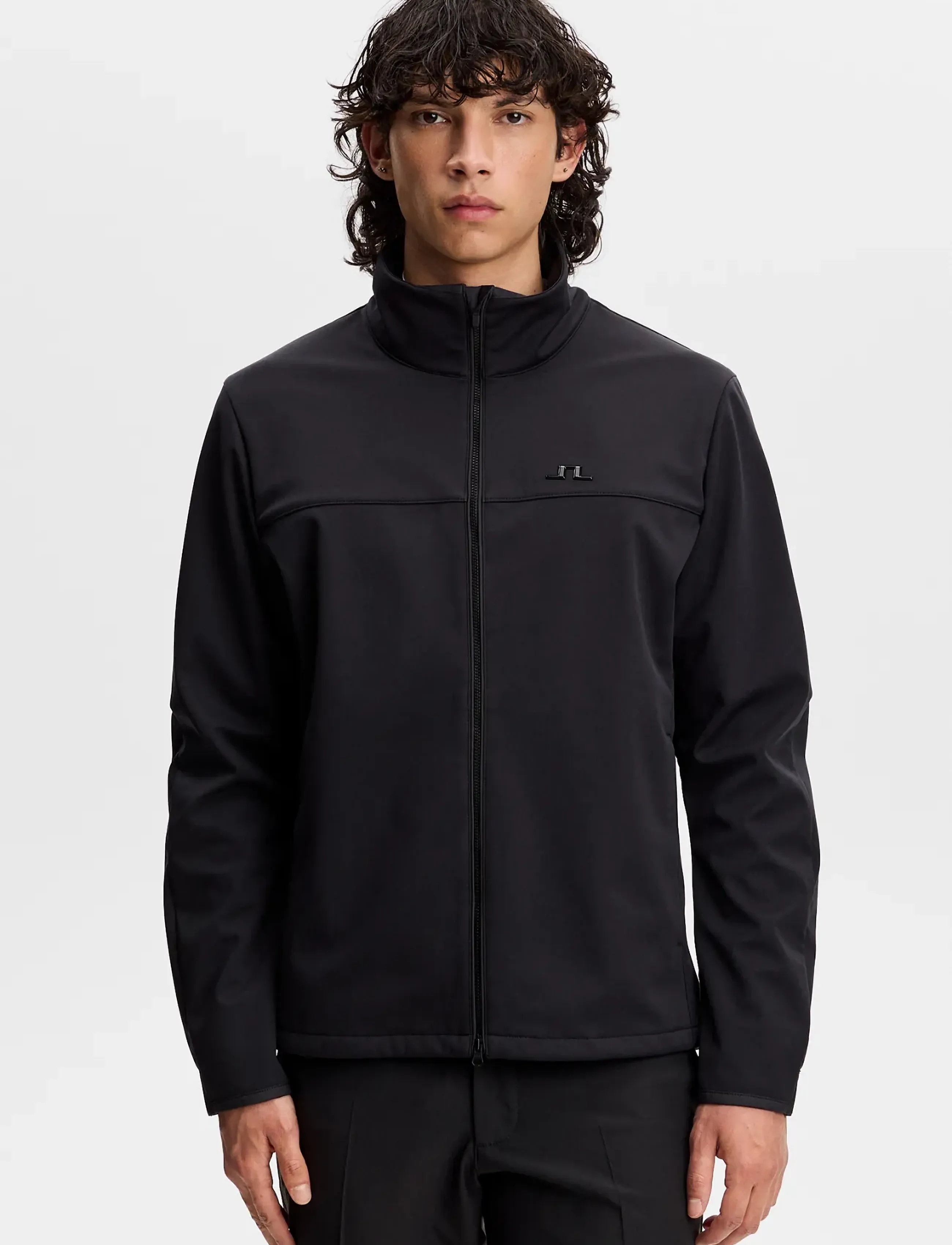 J. Lindeberg JOHNNY SOFTSHELL JACKET - Inspiration - BLACK / black