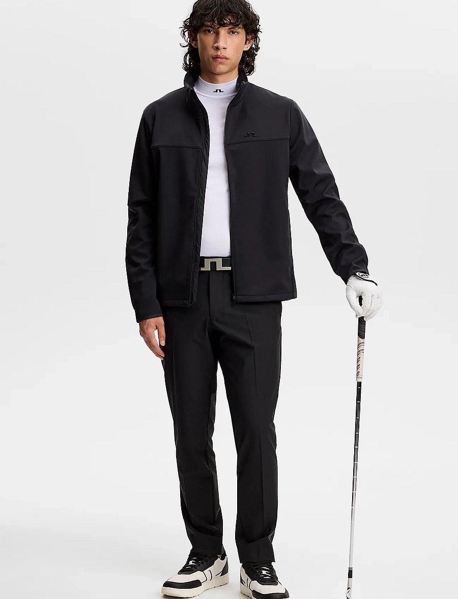 J. Lindeberg - Johnny Softshell Jacket - golf-jacken - black - 4