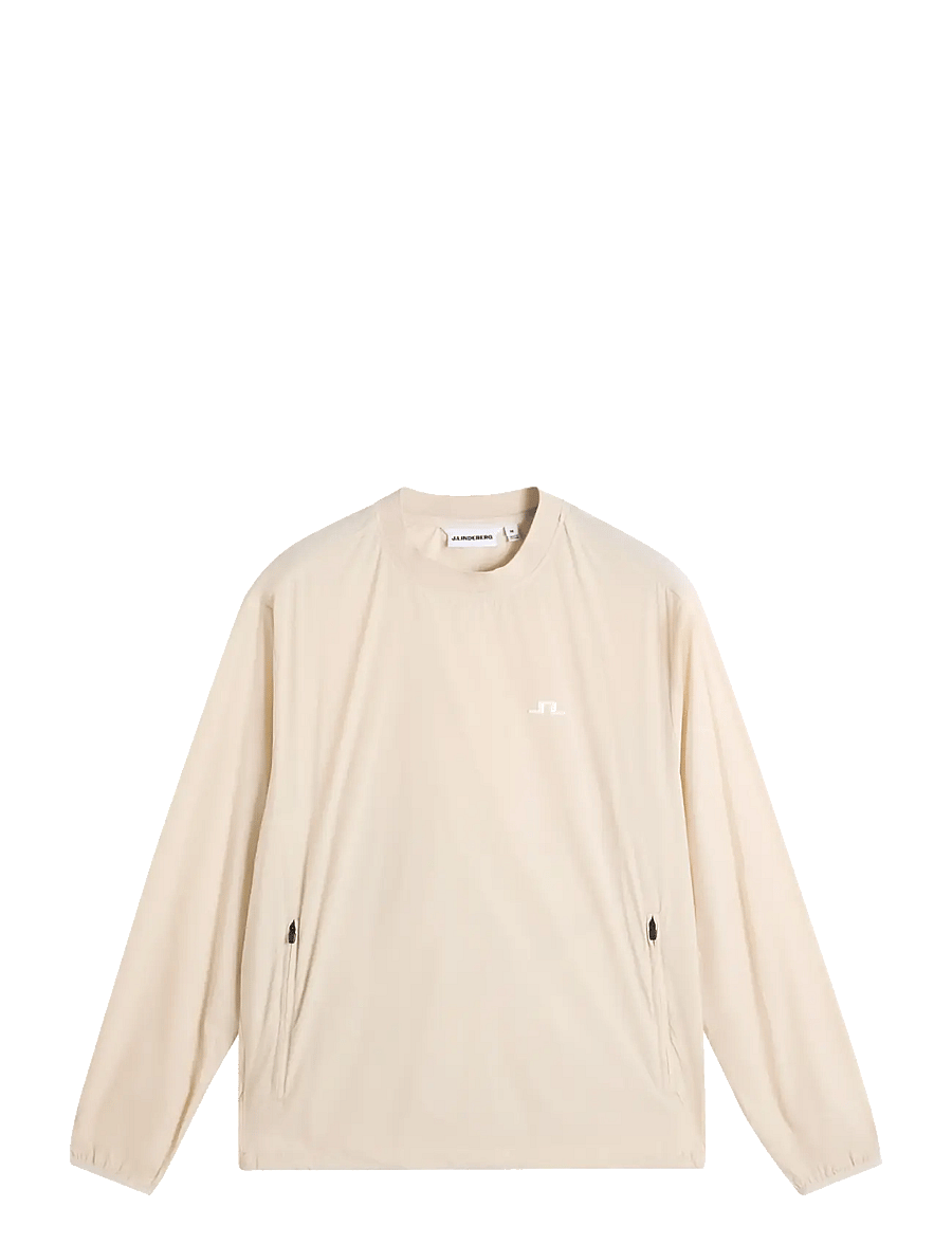 J. Lindeberg - WAREN CREWNECK WINDBREAKER - golfjakker - moonbeam - 0