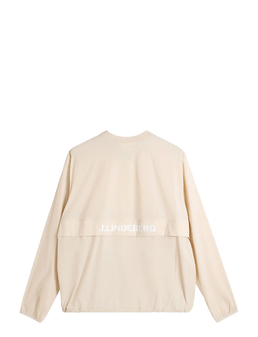 J. Lindeberg - WAREN CREWNECK WINDBREAKER - golfjakker - moonbeam - 1