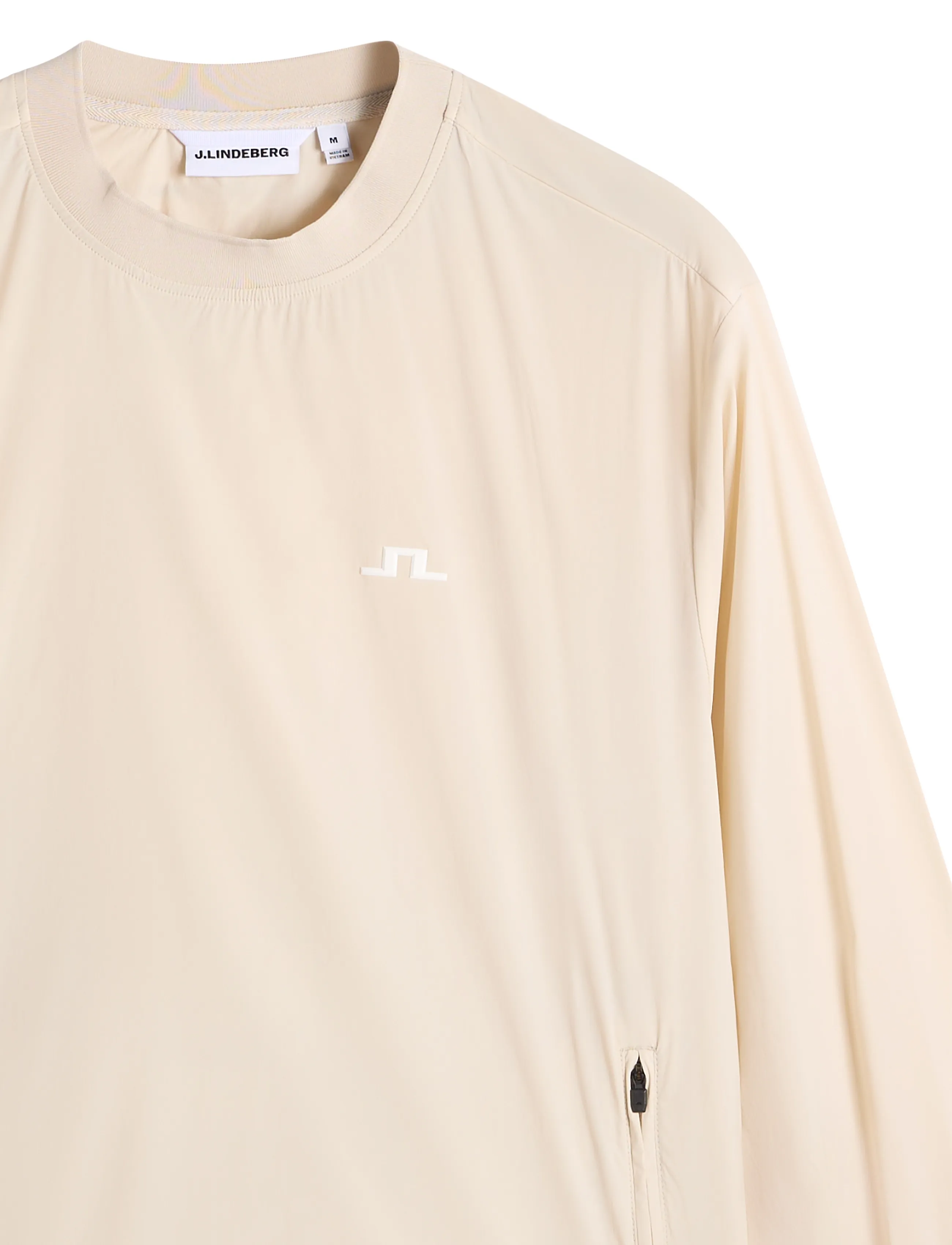 J. Lindeberg - WAREN CREWNECK WINDBREAKER - golfjakker - moonbeam - 2