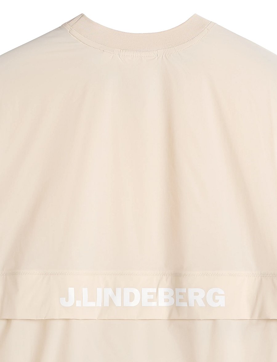 J. Lindeberg - WAREN CREWNECK WINDBREAKER - golfjakker - moonbeam - 3