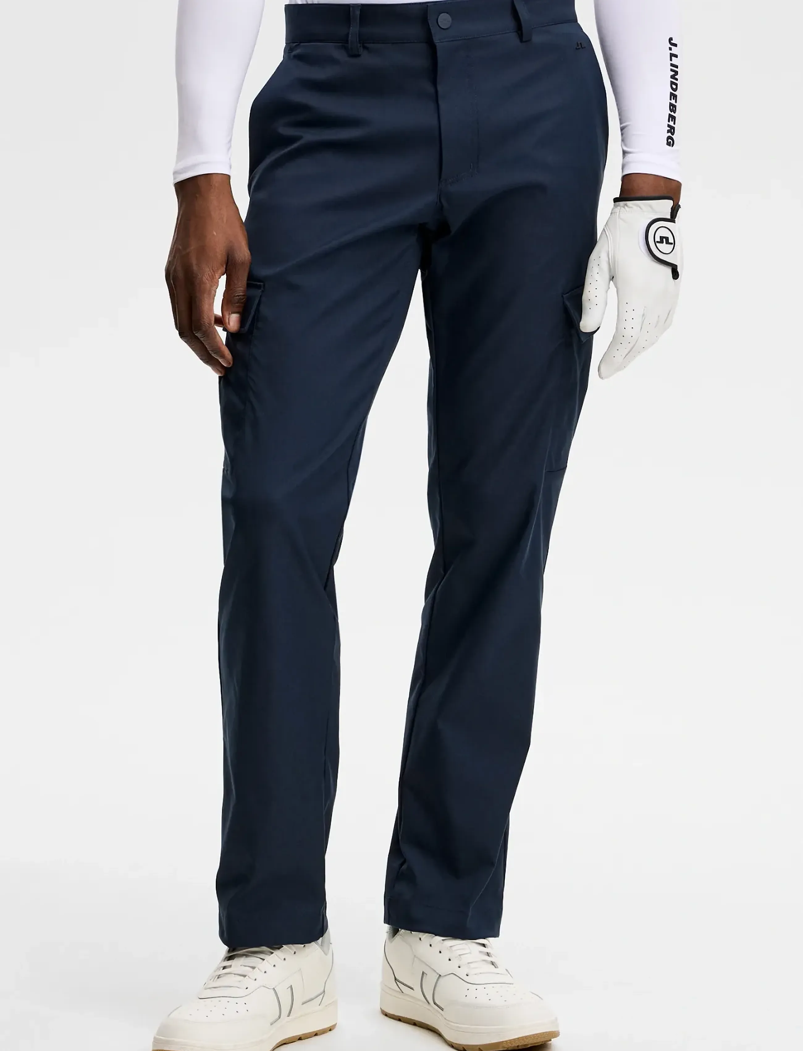 J. Lindeberg Aksel Cargo Pant, 30-32, Navy, Sport Pants > Sport Golf Pants, Herre