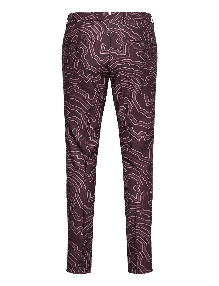 J. Lindeberg - Ellott Print Pant - golfipüksid - topo huckleberry l - 2