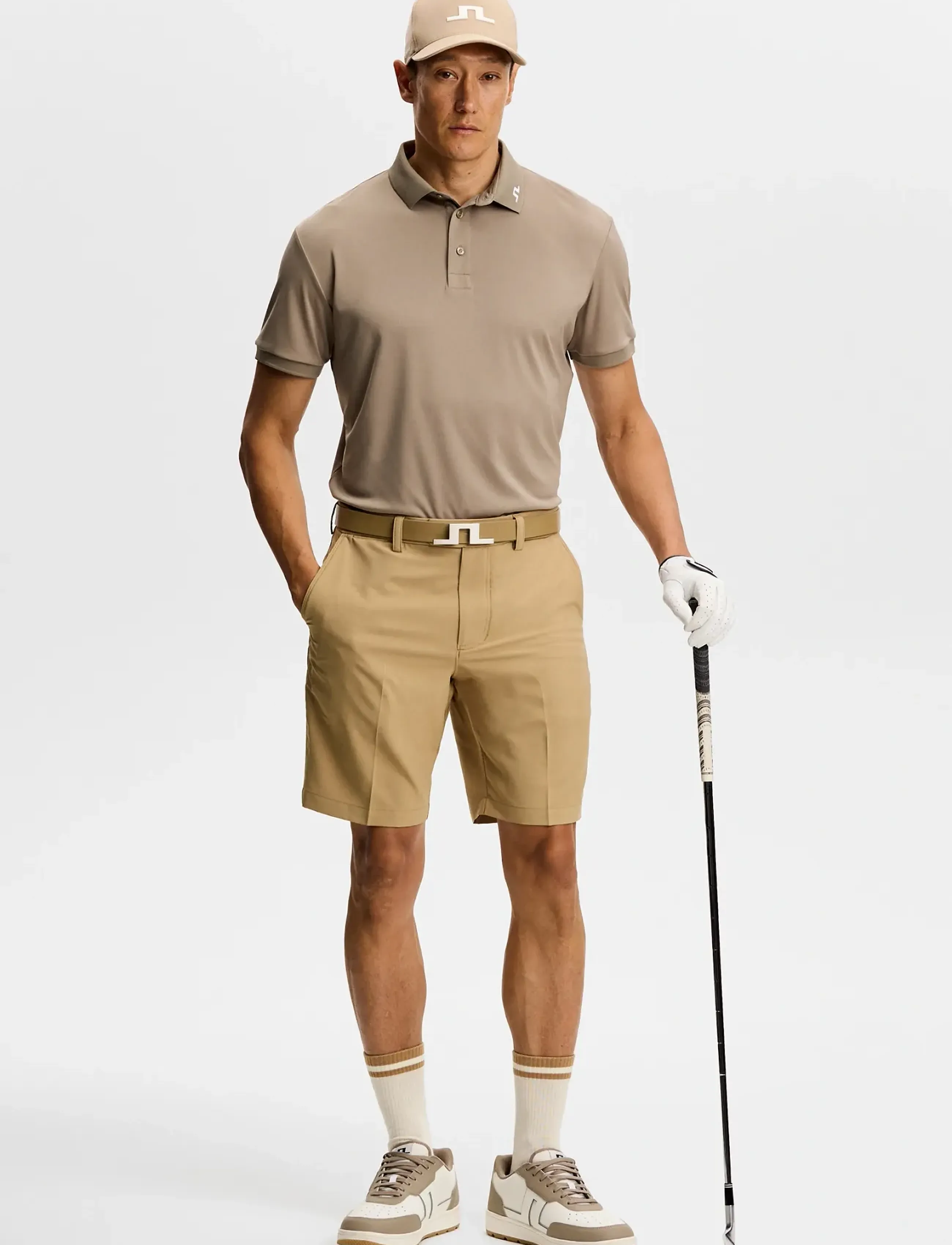 J. Lindeberg - Mitch Shorts - golfshorts - kelp - 3