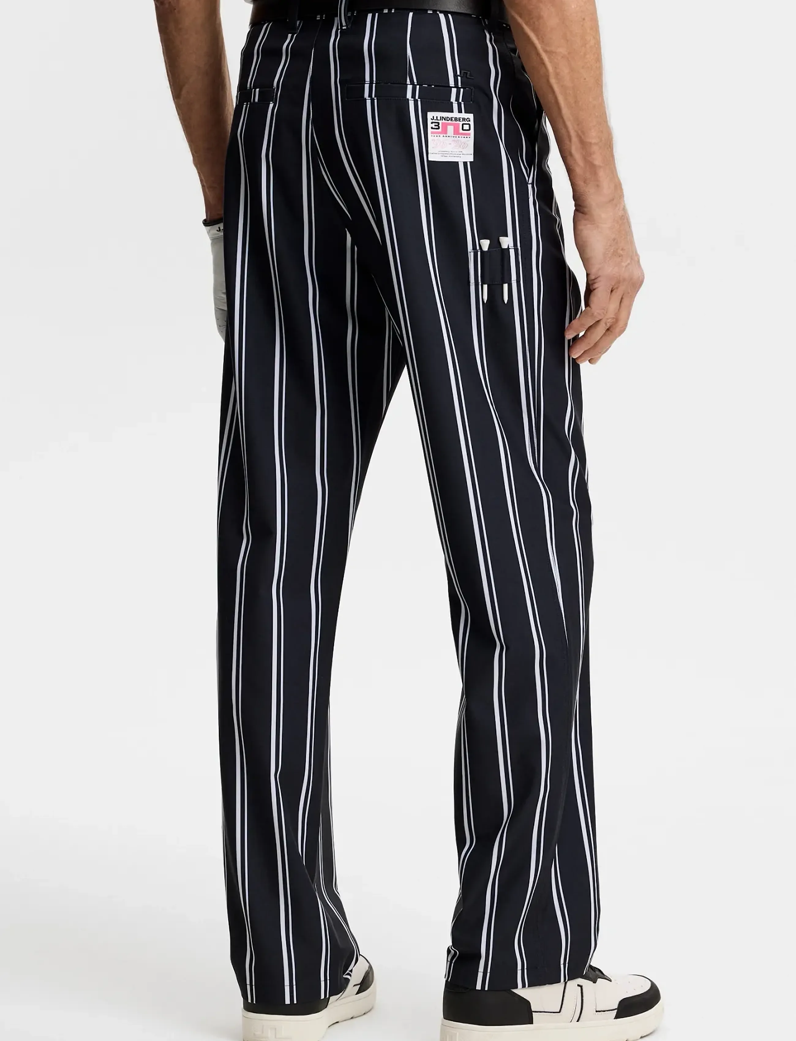 J. Lindeberg - 30Y Devyn Striped Golf Pant - golfipüksid - 2-1 stripe print - 2