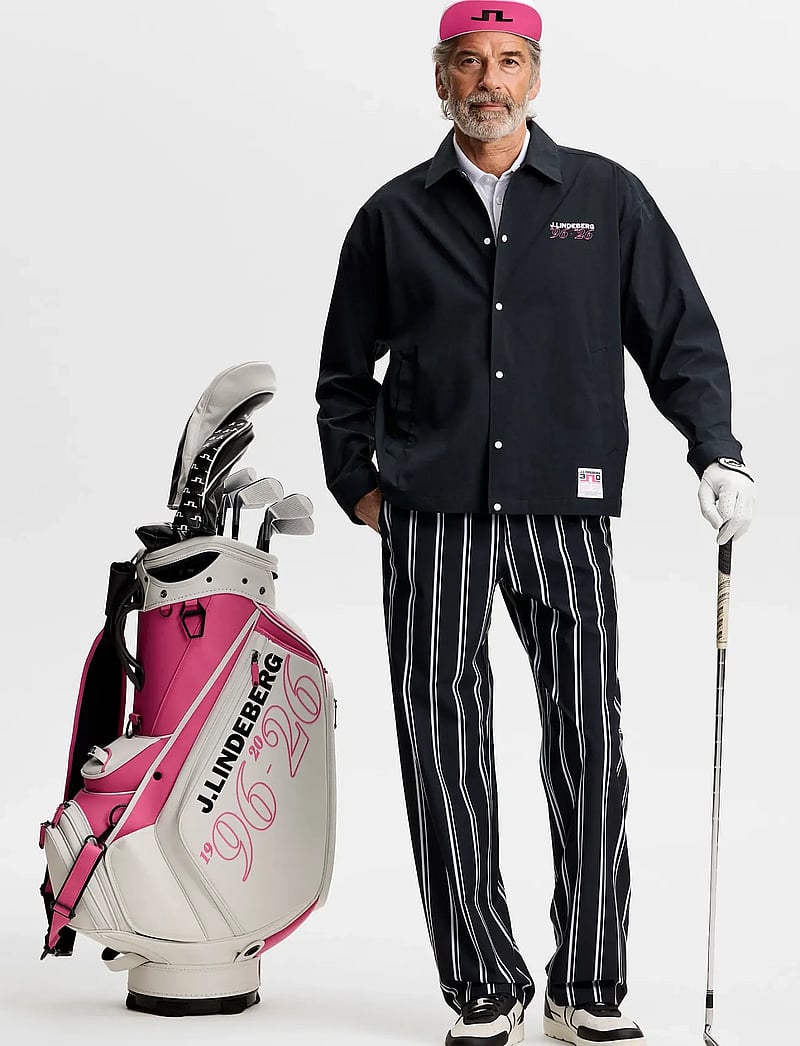 J. Lindeberg - 30Y Devyn Striped Golf Pant - golfhosen - 2-1 stripe print - 3