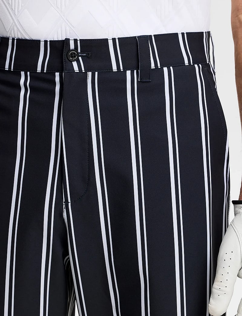 J. Lindeberg - 30Y Devyn Striped Golf Pant - golfhosen - 2-1 stripe print - 4