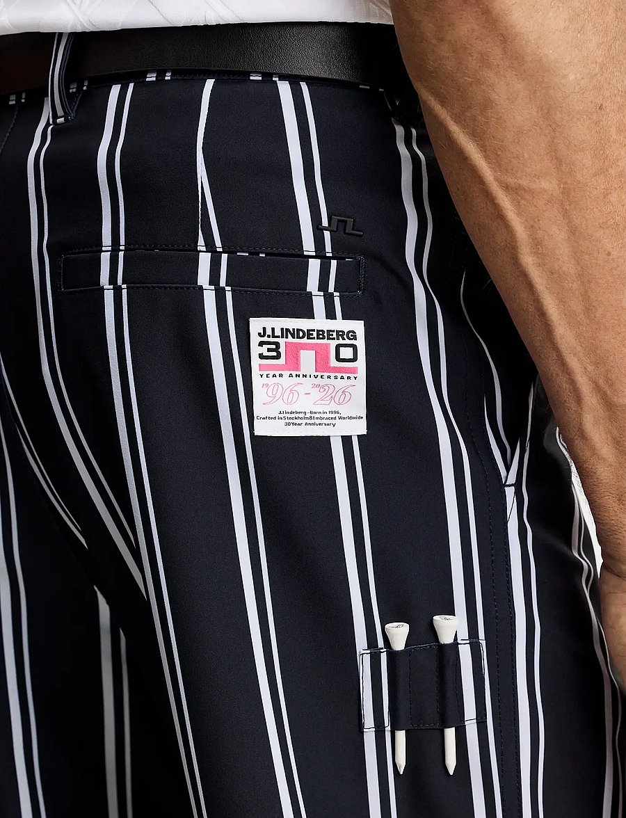J. Lindeberg - 30Y Devyn Striped Golf Pant - golfipüksid - 2-1 stripe print - 5