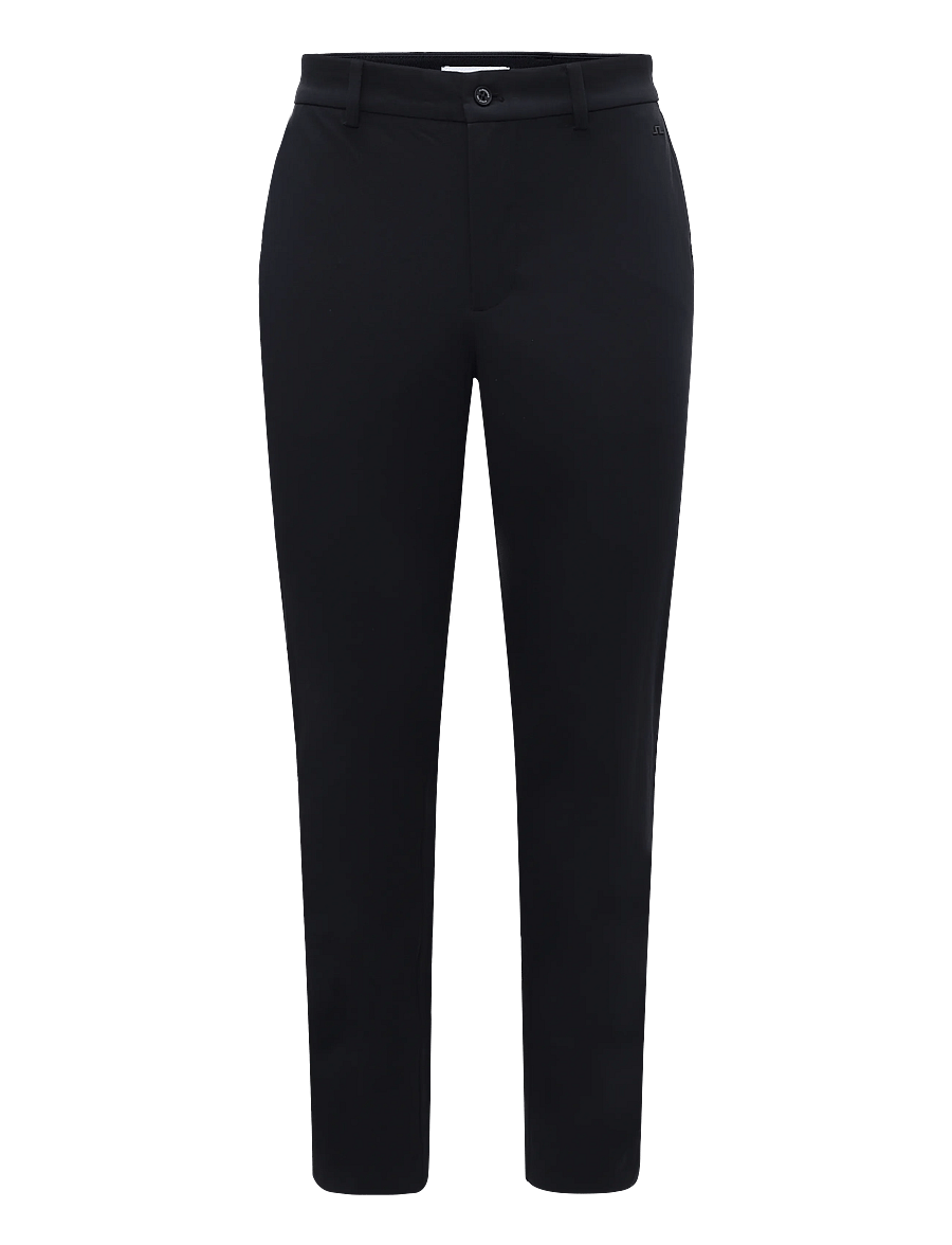 J. Lindeberg - Ellott Fleece Twill Pant - golfbyxor - black - 1