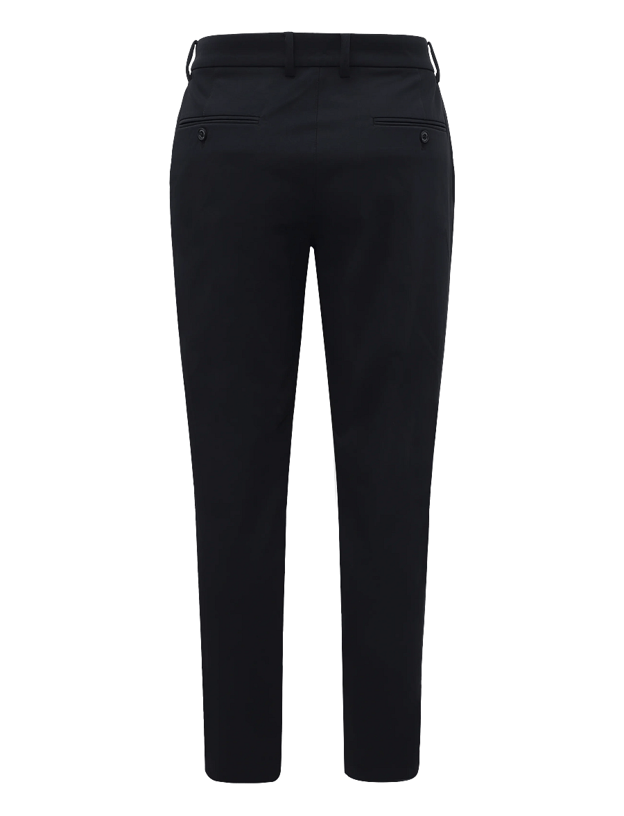 J. Lindeberg - Ellott Fleece Twill Pant - golfbyxor - black - 2