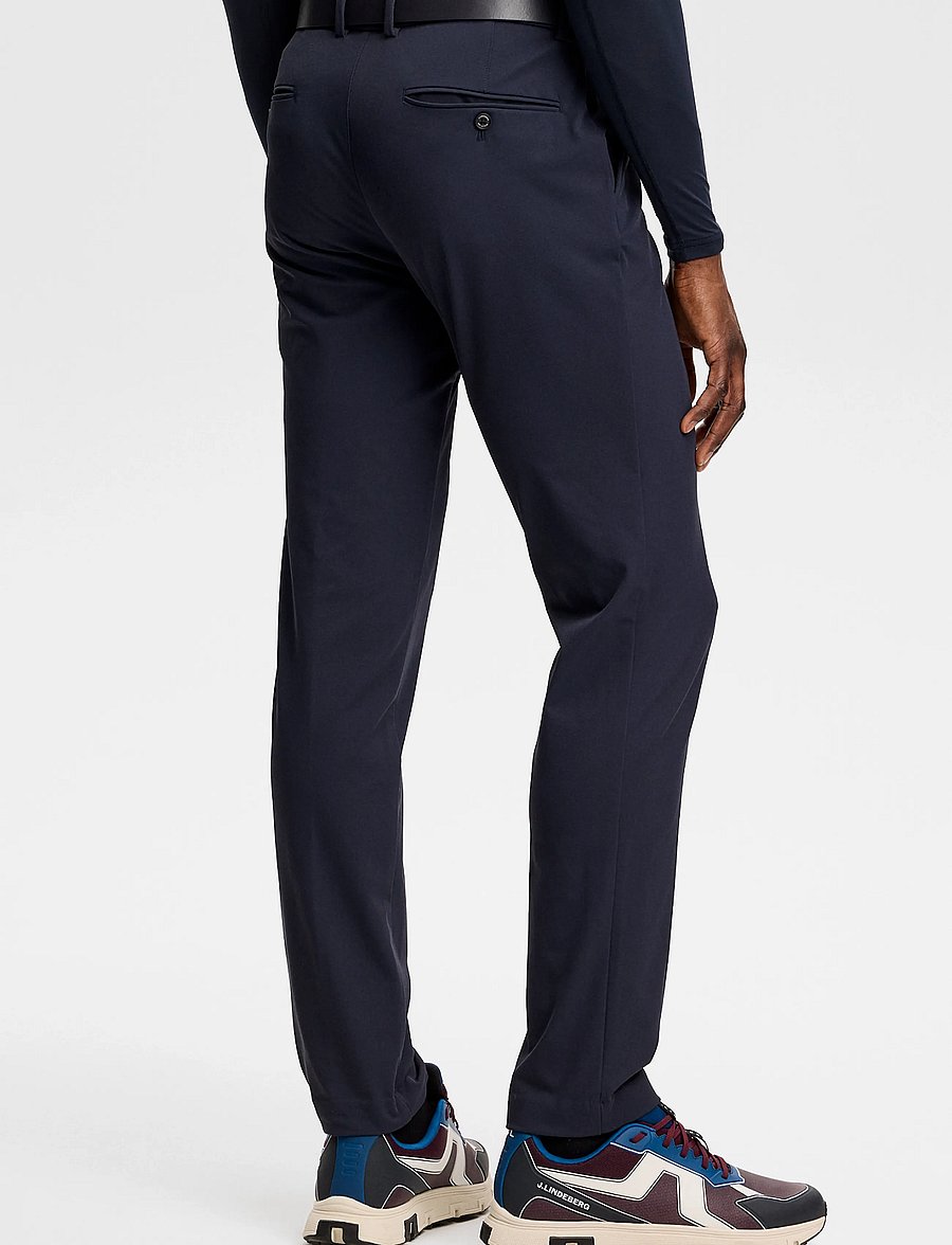 J. Lindeberg - ELLOTT FLEECE TWILL PANT - golfbyxor - jl navy - 3