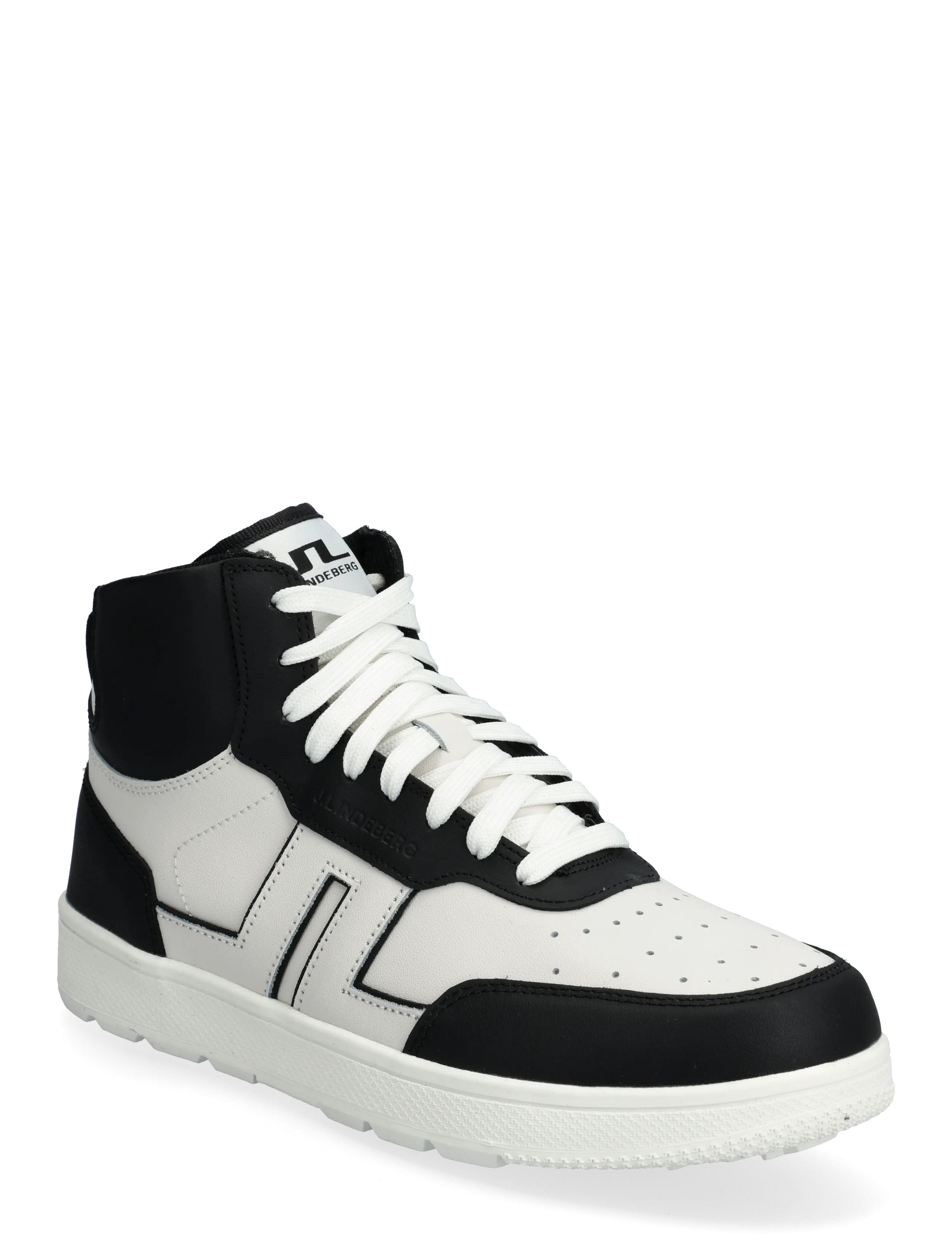 J. Lindeberg Ace High-Top Golf Sneaker - Skor - BLACK / black