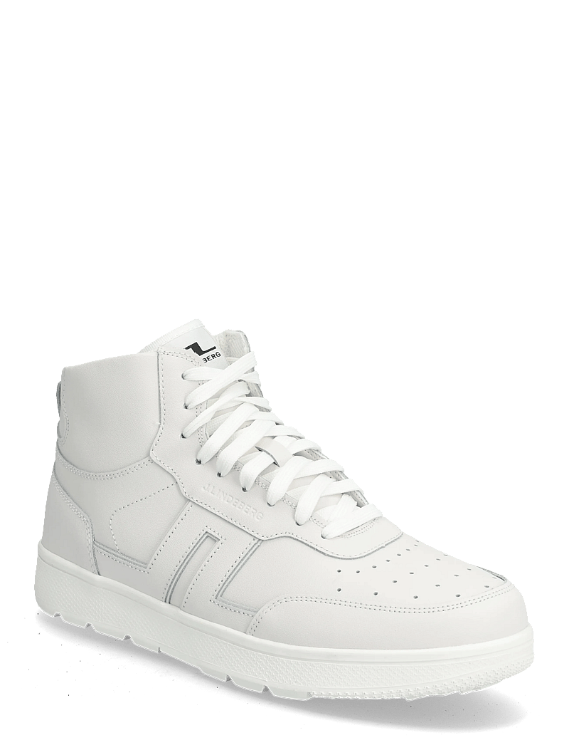J. Lindeberg - Ace High-Top Golf Sneaker - golfskor - white - 0