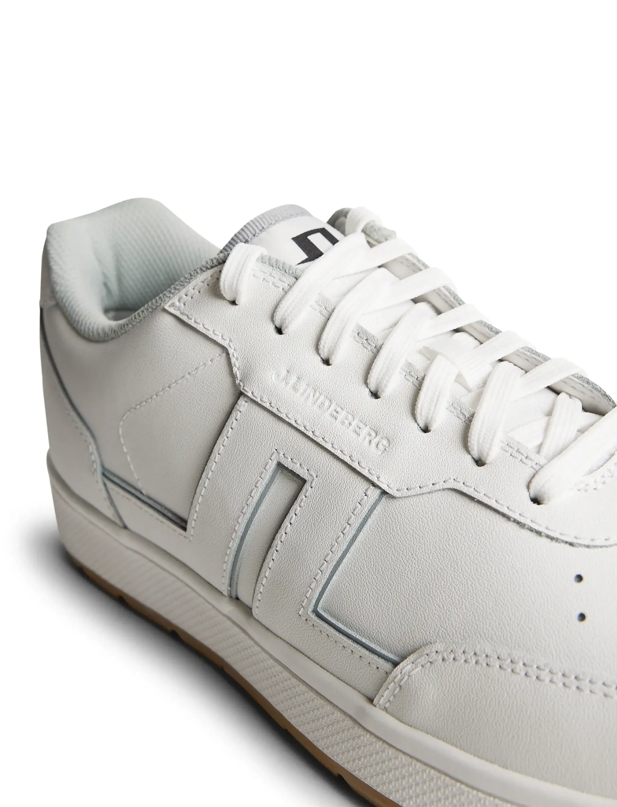 J. Lindeberg Ace Low-Top Golf Sneaker - Streetstyle - WHITE / white