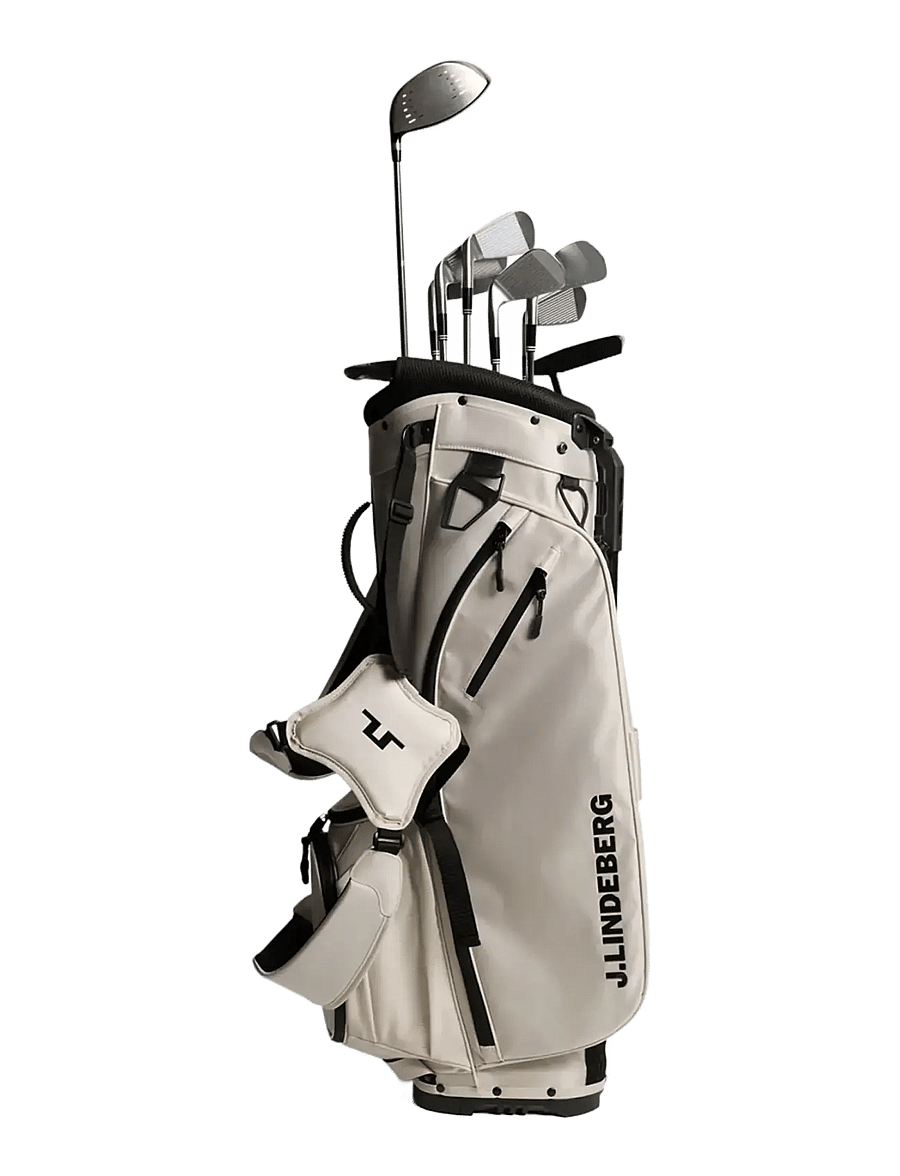 J. Lindeberg - JL Flare Golf Bag - moonbeam - 0