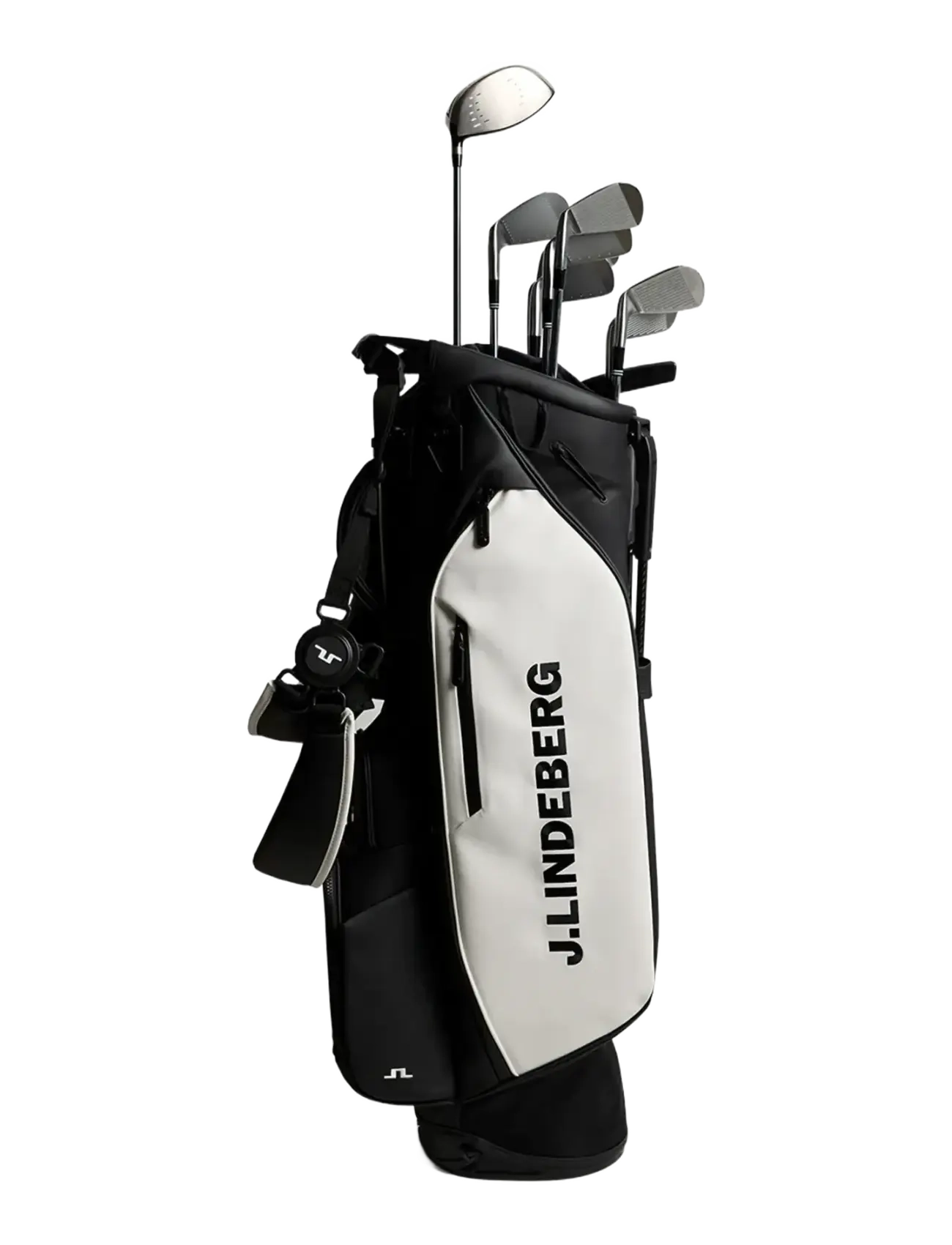 J. Lindeberg Play Stand Bag - Golfivarustus - BLACK / black