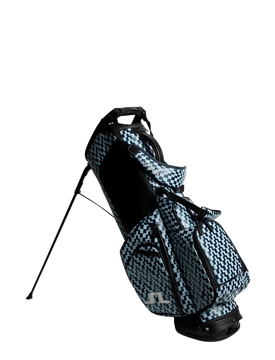 J. Lindeberg - Play Stand Bag Printed - golfikott - bridge stack forget navy m - 1