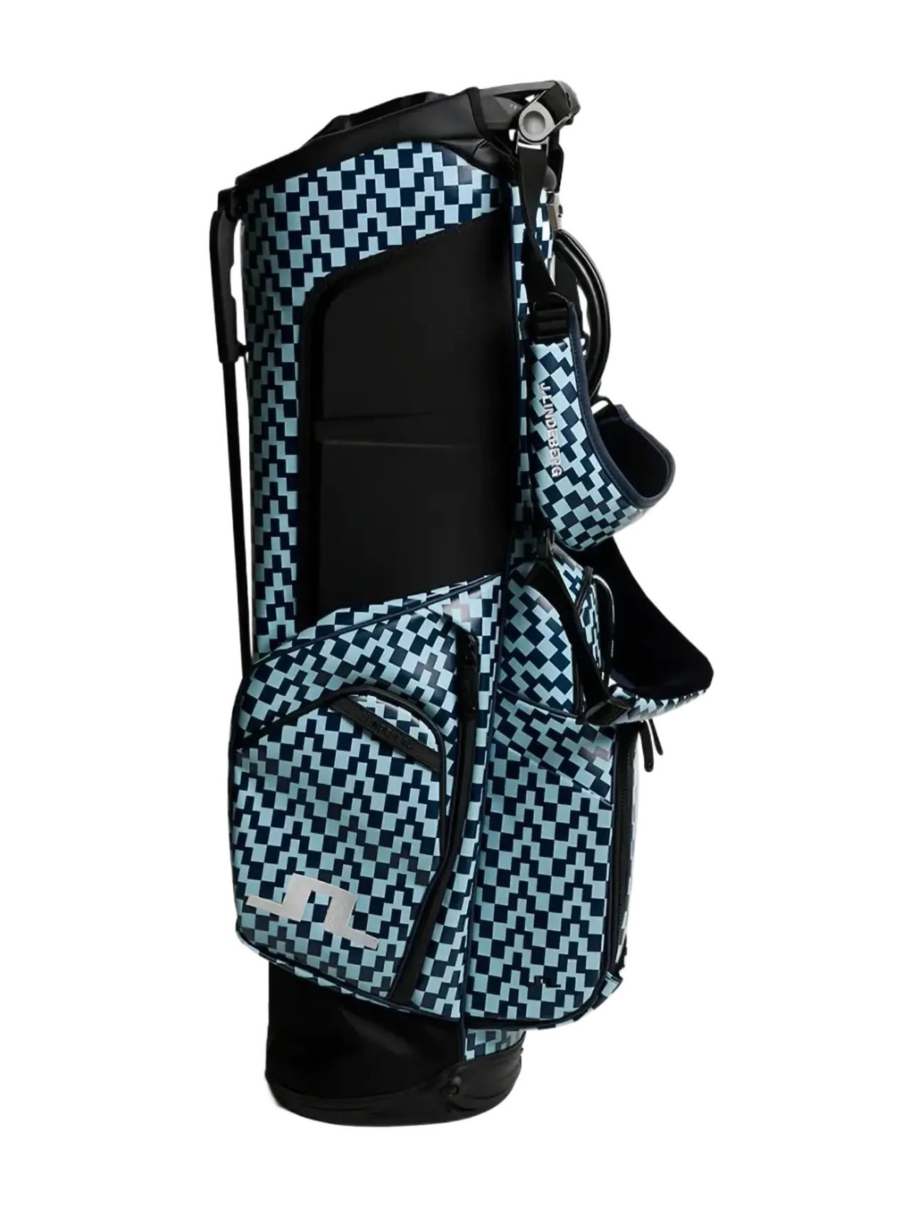 J. Lindeberg - Play Stand Bag Printed - golfikott - bridge stack forget navy m - 3