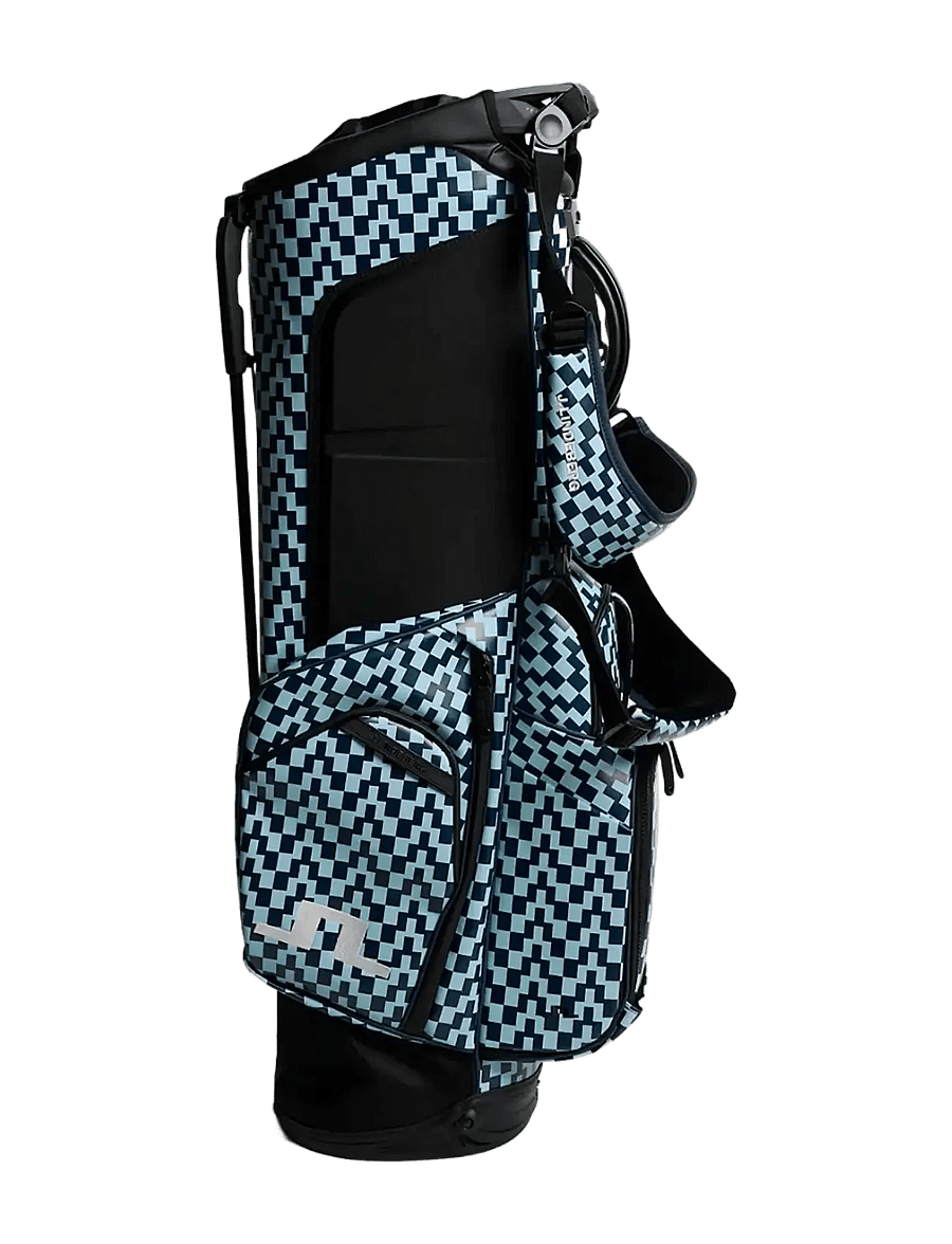 J. Lindeberg - Play Stand Bag Printed - golfikott - bridge stack forget navy m - 3