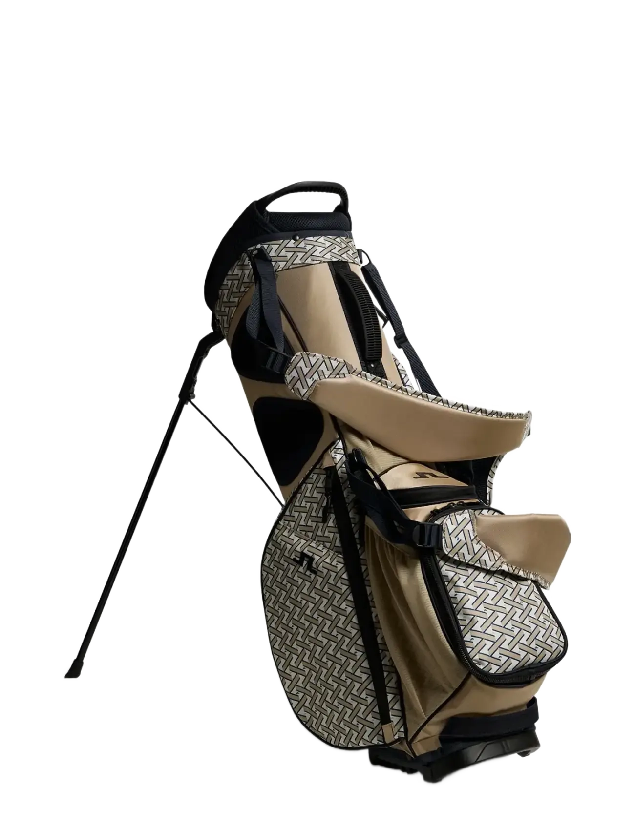 J. Lindeberg - JL Flare Printed Golf Bag - golfbags - ladder white kelp s - 2