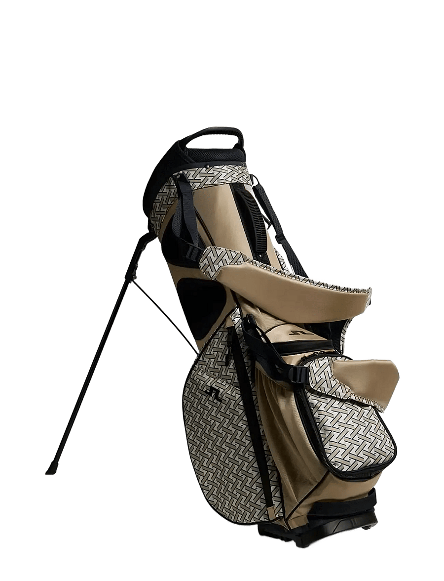 J. Lindeberg - JL Flare Printed Golf Bag - golfbags - ladder white kelp s - 2