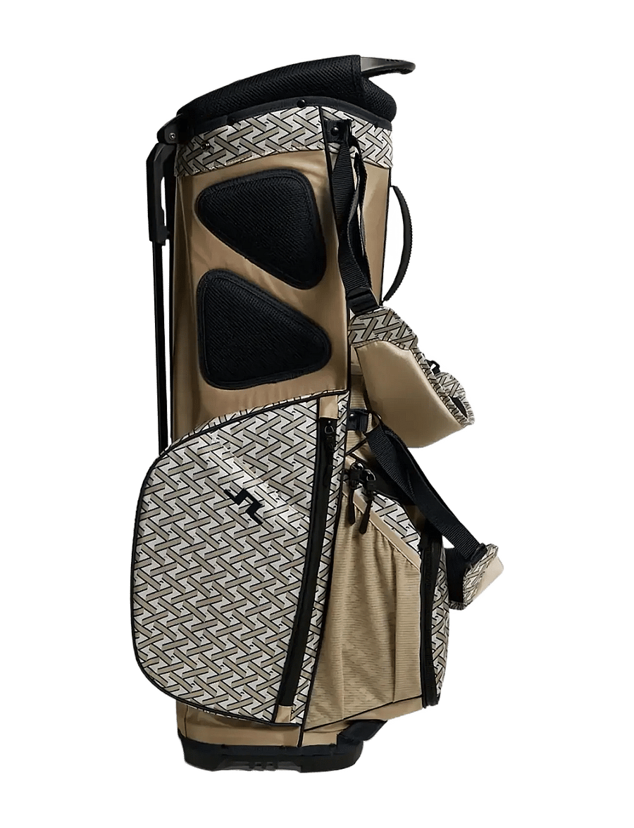 J. Lindeberg - JL Flare Printed Golf Bag - golfbags - ladder white kelp s - 4