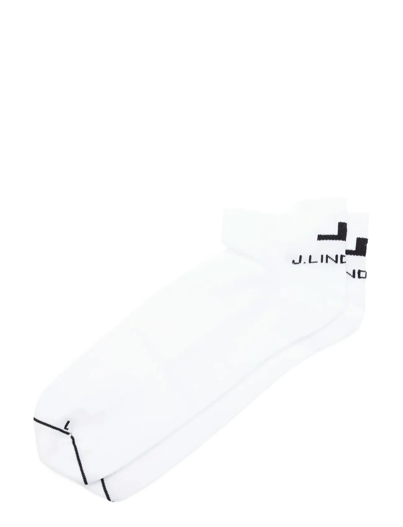 J. Lindeberg Spin Short Sock - Strumpor - WHITE / white