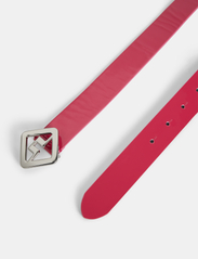 J. Lindeberg - Diana High Shine Leather Belt - belts - rose red - 1