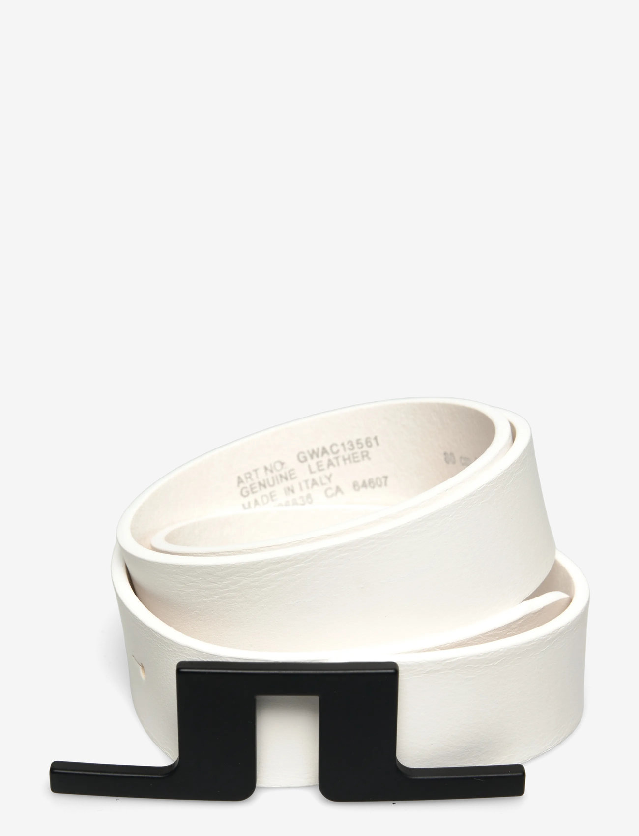 J. Lindeberg - Betsy Belt - leren riemen - white - 0
